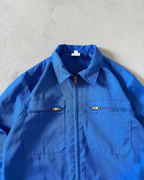 1990s - Blue French Chore Light Jacket - S/M