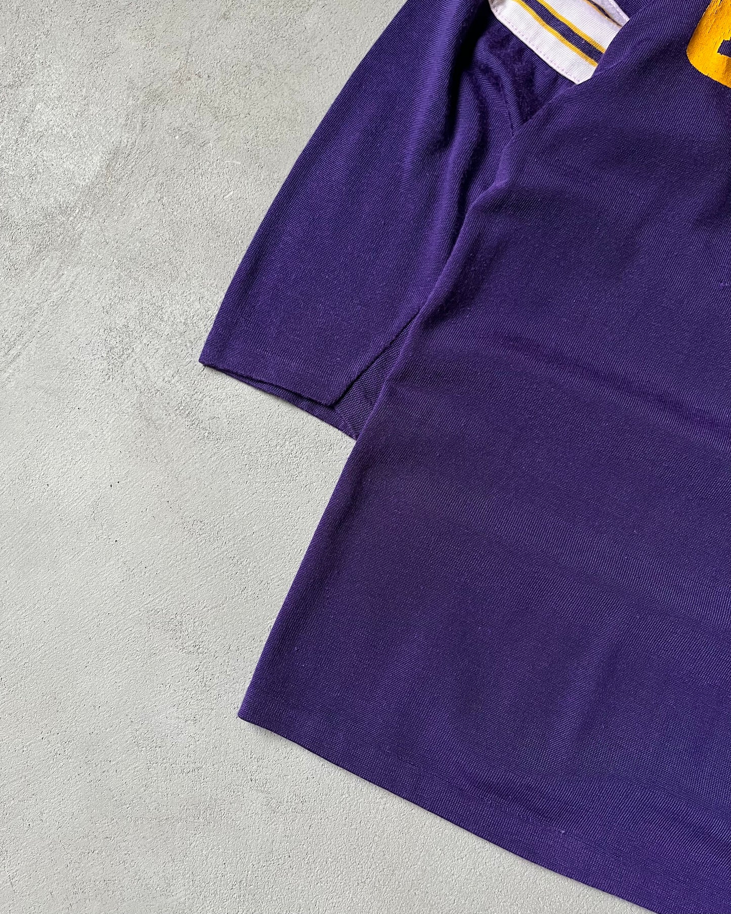 1980s - Purple/Yellow Baggers Jersey - S/M