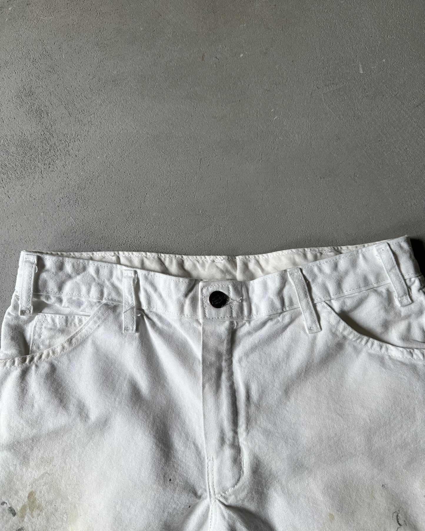 2000s - White Dickie's Painter Shorts - 30