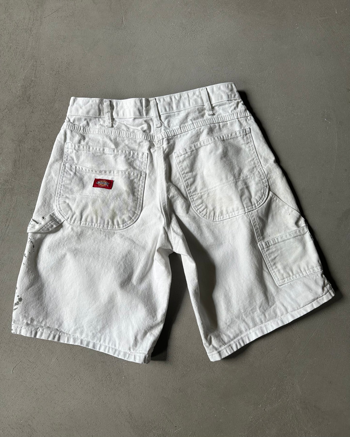 2000s - White Dickie's Painter Shorts - 30
