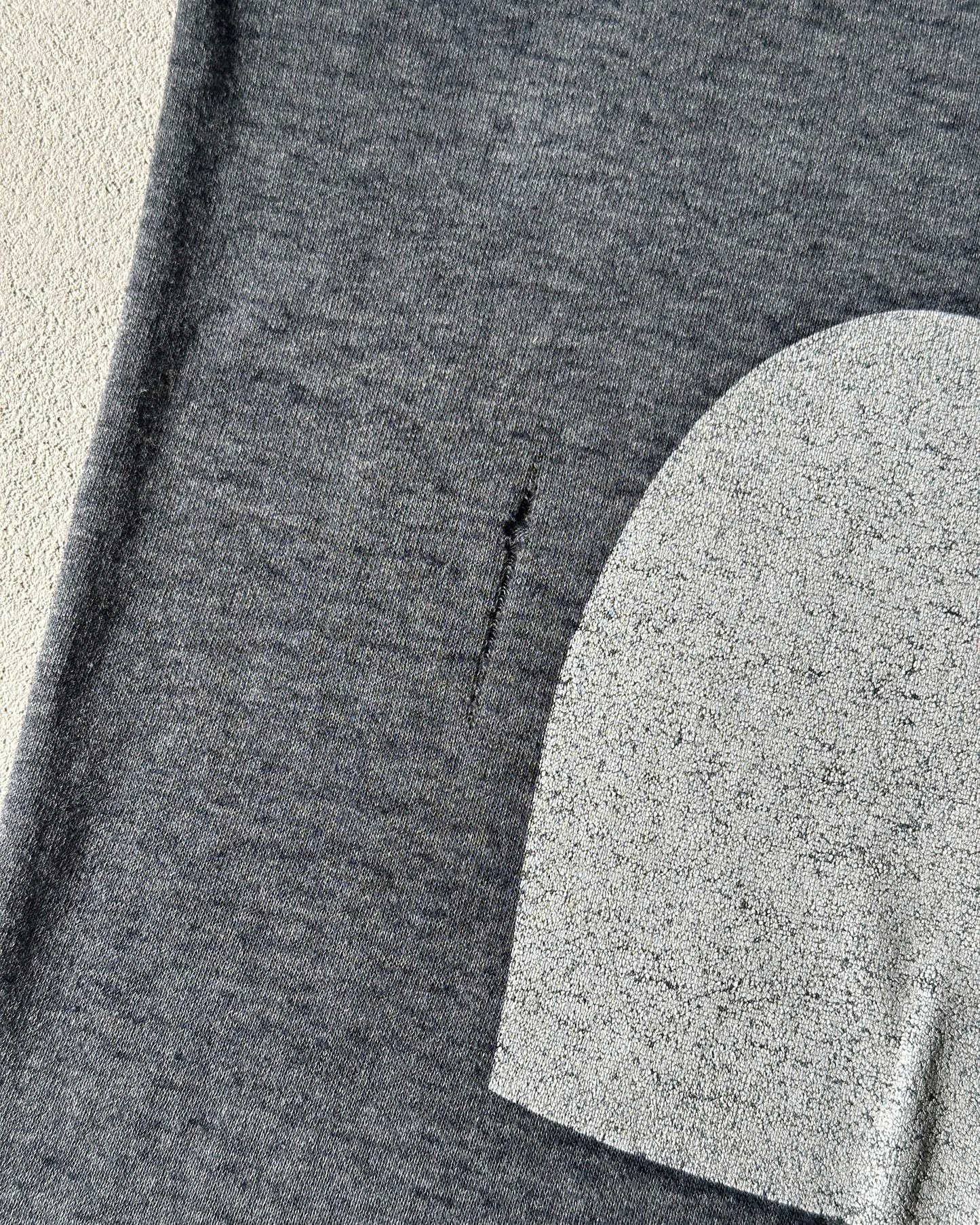 1980s - Distressed Black Boilermaker T-Shirt - M/L