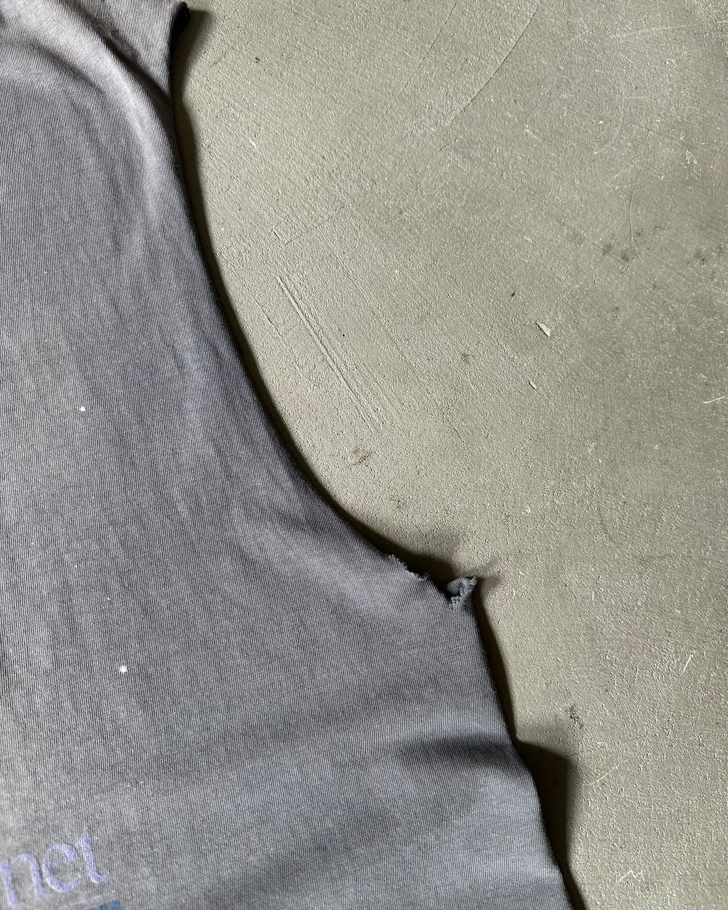 1990s - Distressed Greenpeace Cut Off Tank Top - L