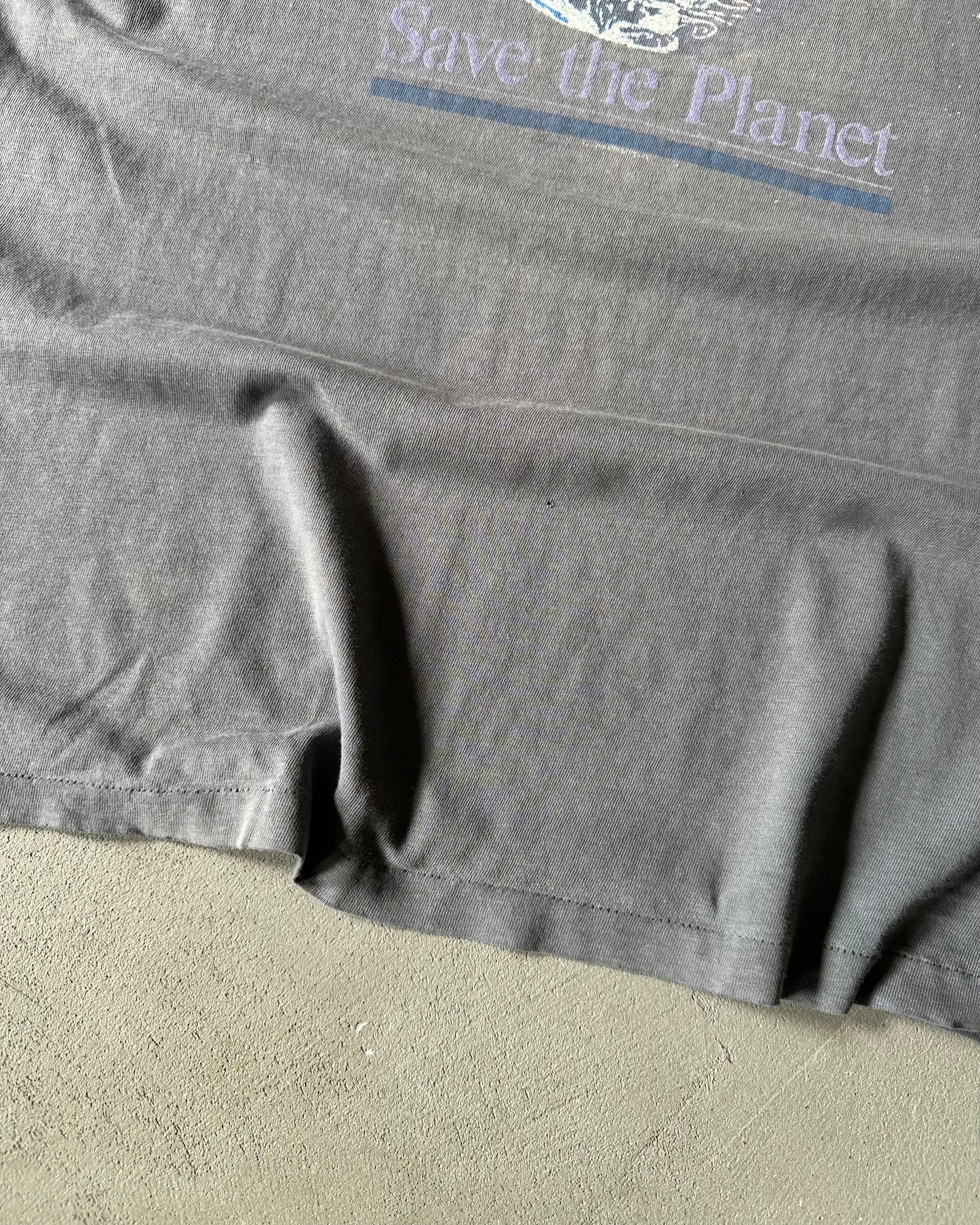 1990s - Distressed Greenpeace Cut Off Tank Top - L