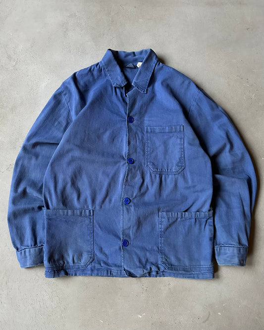 1980s - Blue Auto-Service French Chore - M/L