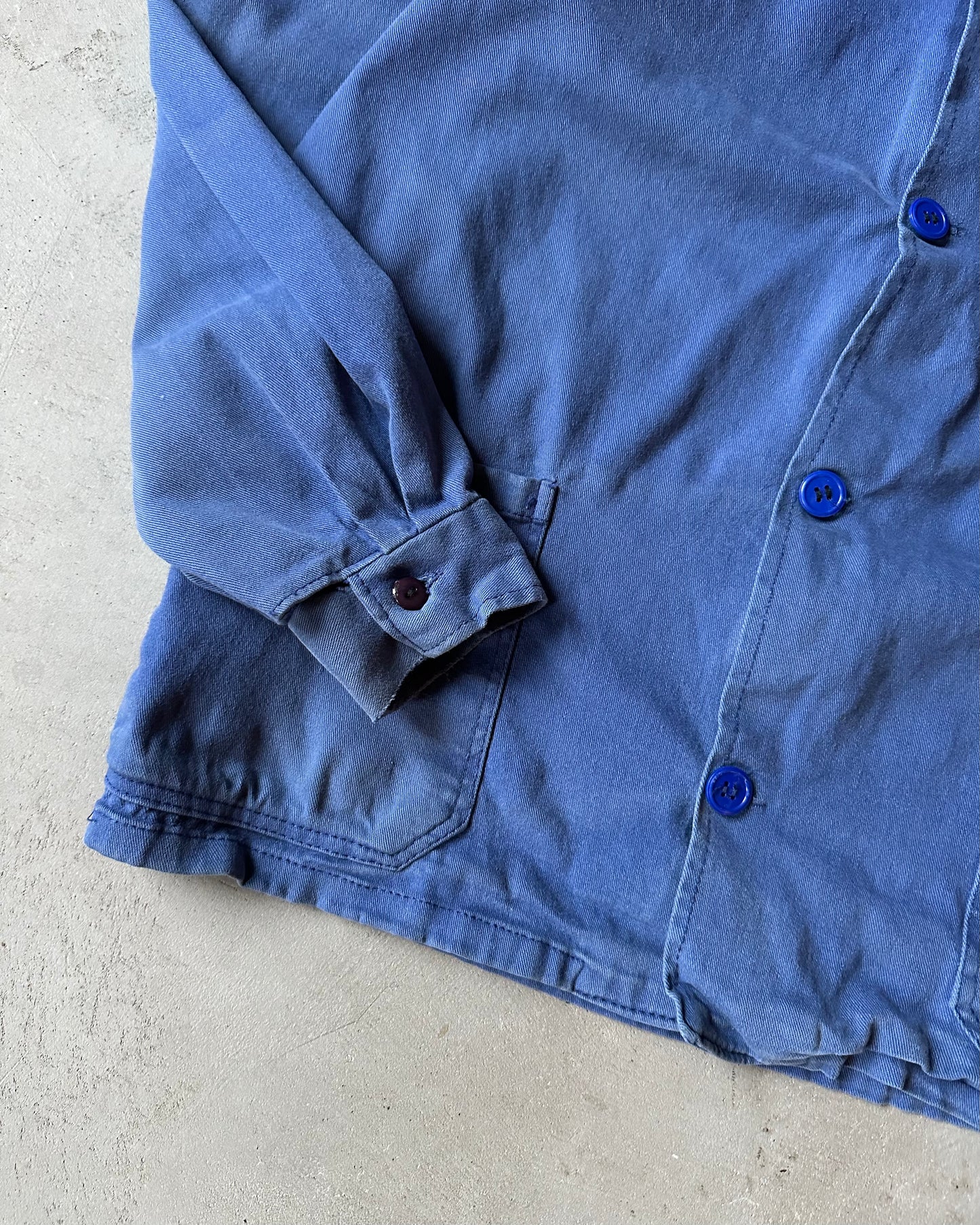 1980s - Blue Auto-Service French Chore - M/L