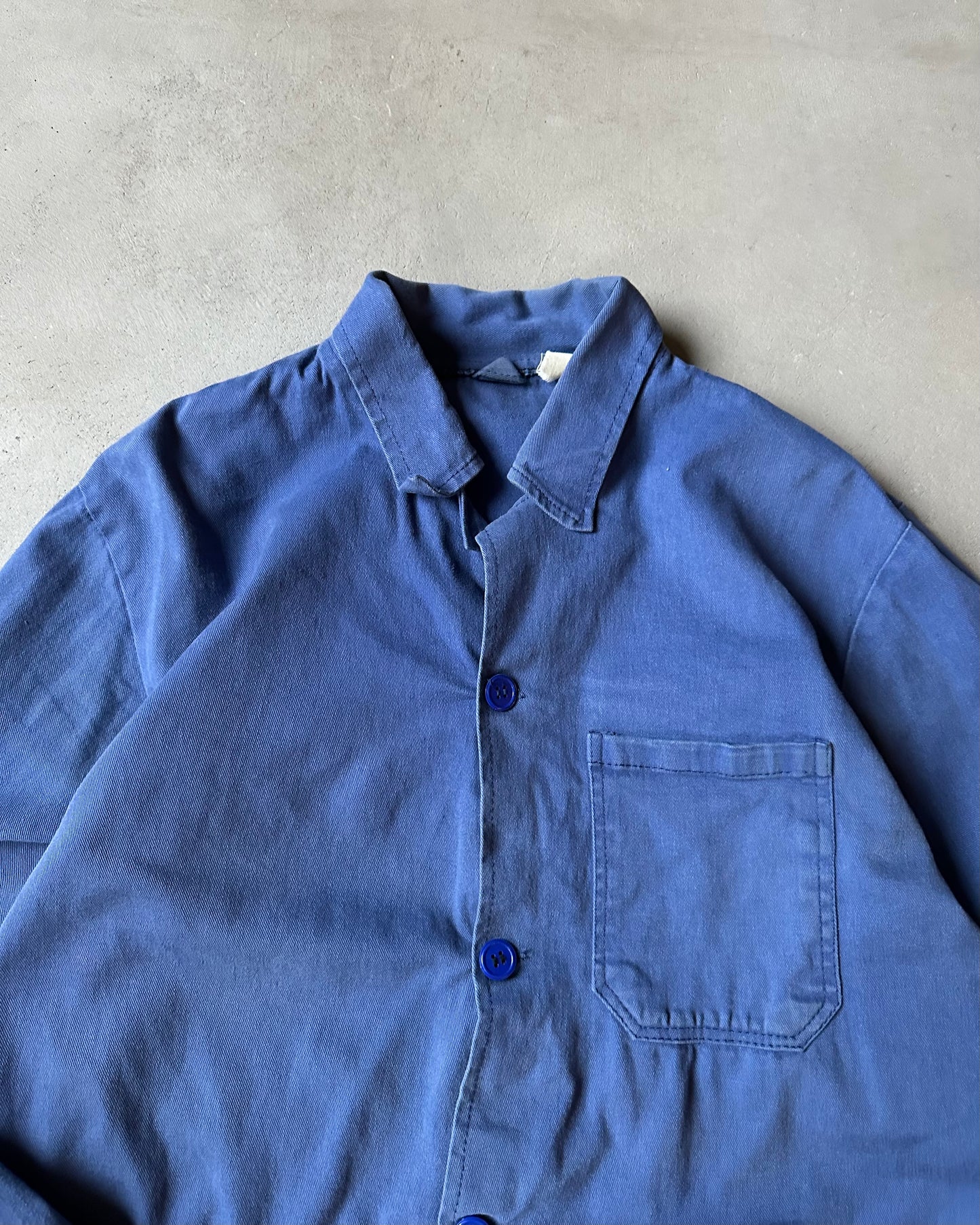 1980s - Blue Auto-Service French Chore - M/L