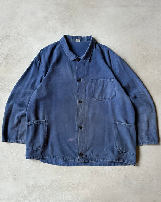 1980s - Faded Blue Euro Chore - XL/XXL