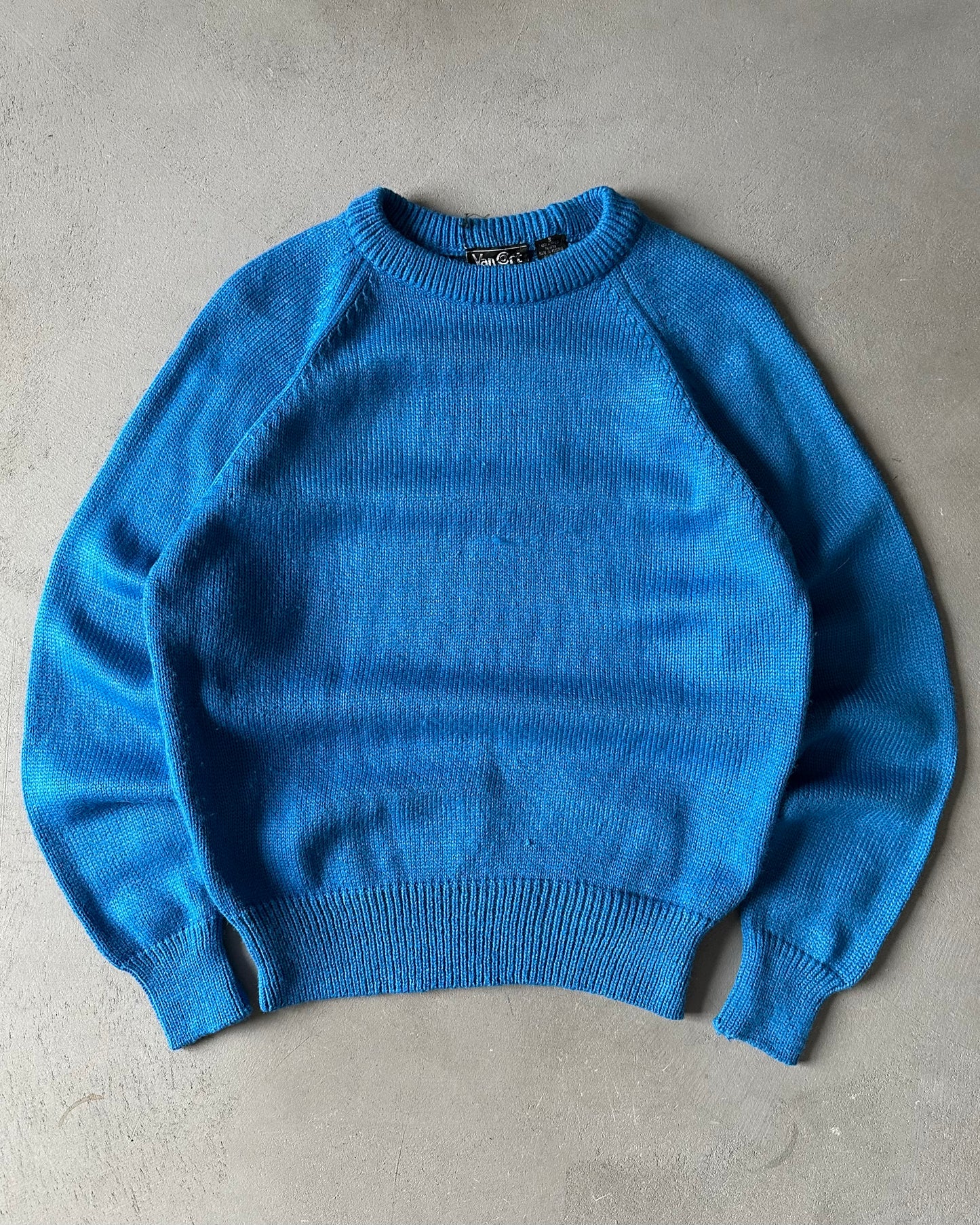 1980s - Blue Sweater - S