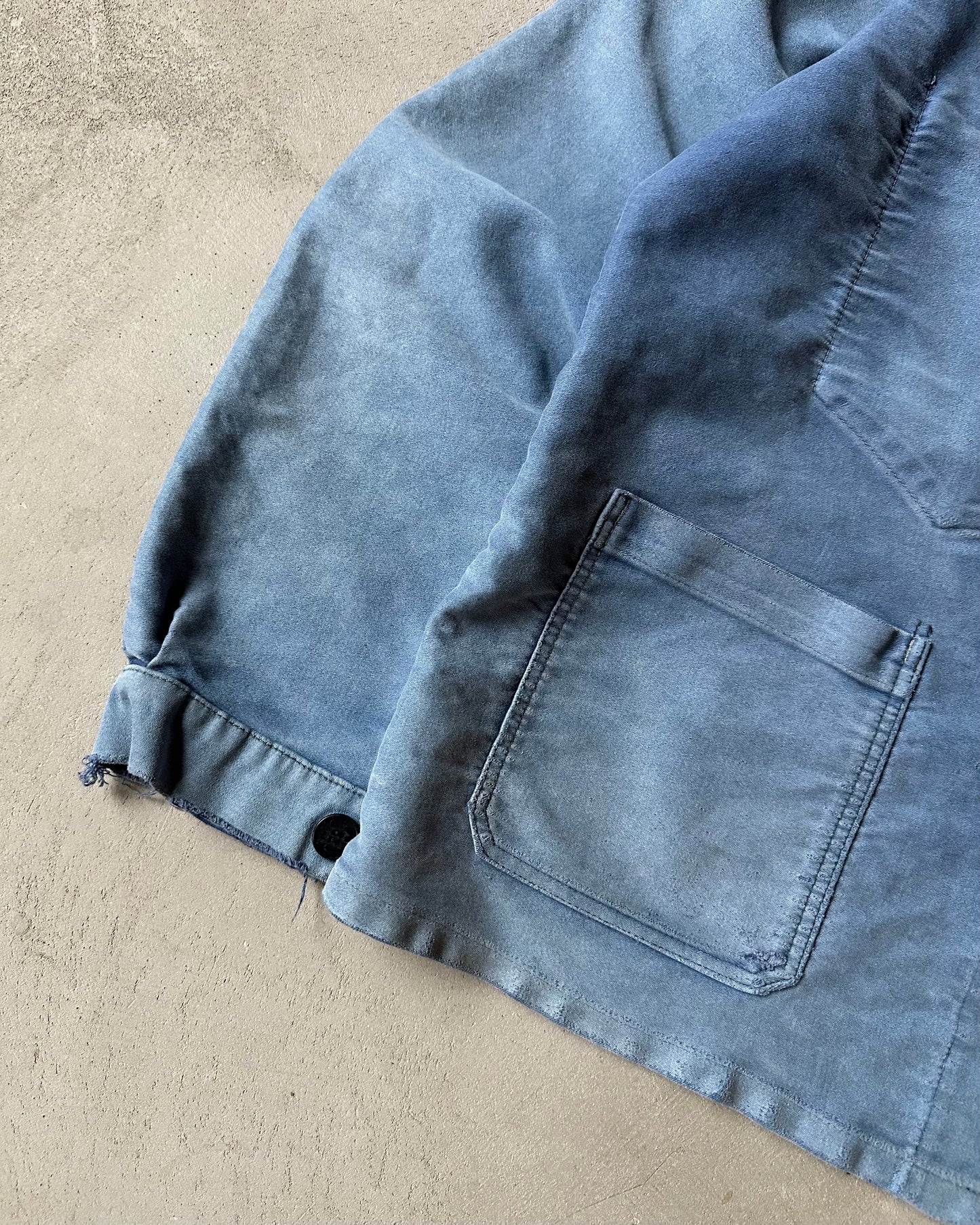 1950s - Distressed Blue Beaufort French Chore - M/L