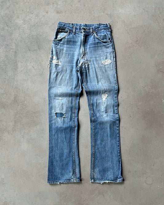 1980s - Patchwork LEE Riders Jeans - 29x34