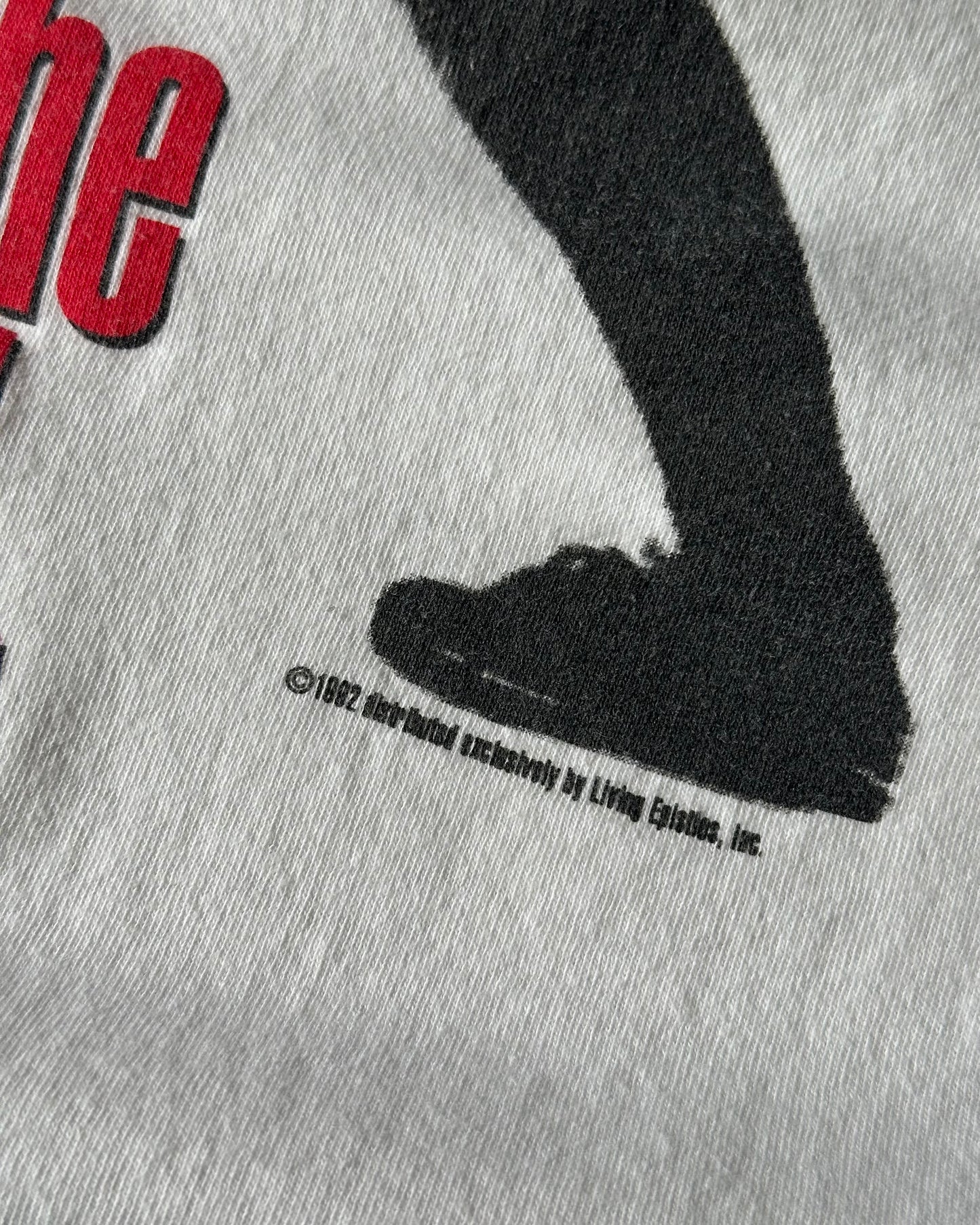 1990s - White Rock & Roll T-Shirt - XL