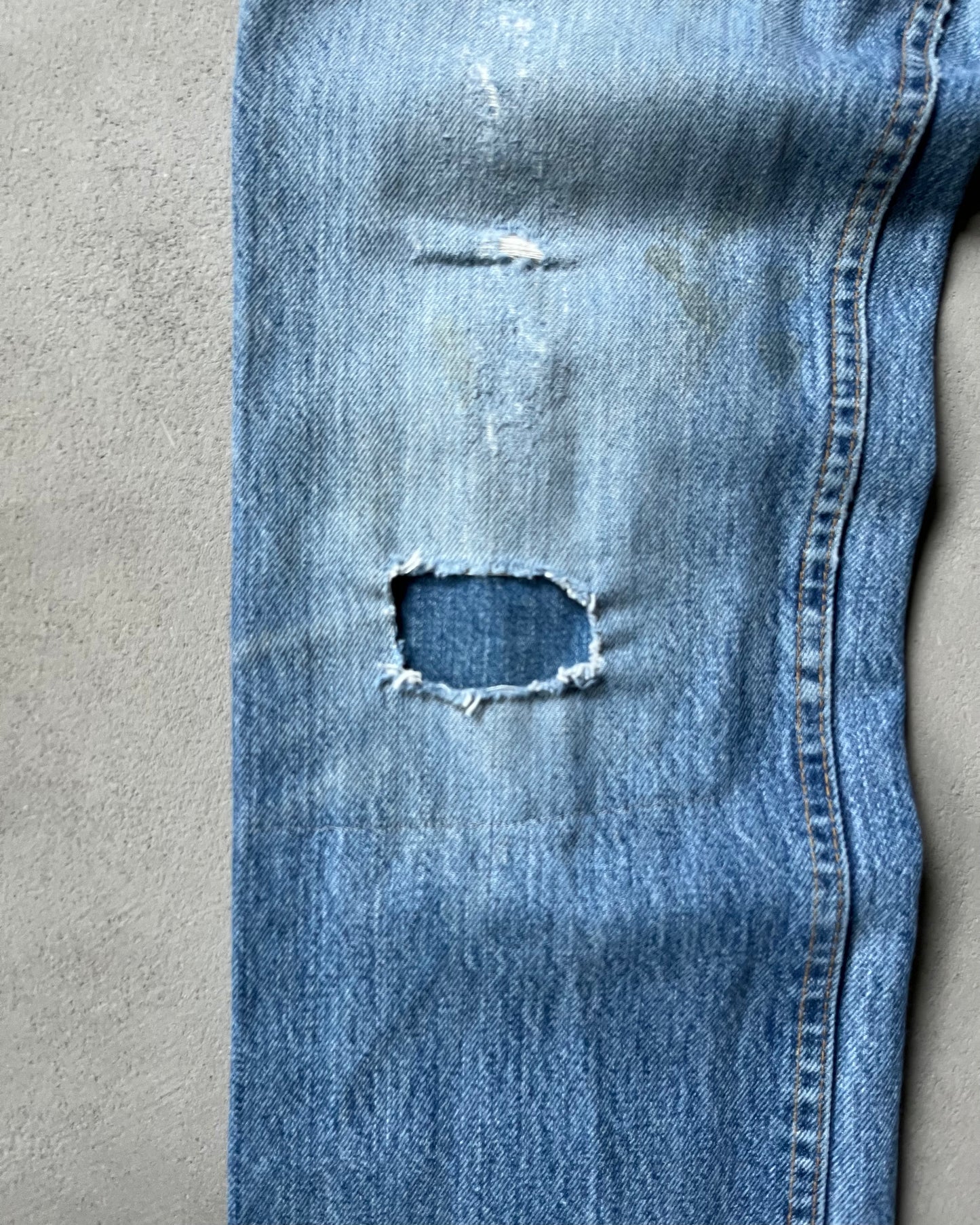 1980s - Patchwork LEE Riders Jeans - 29x34