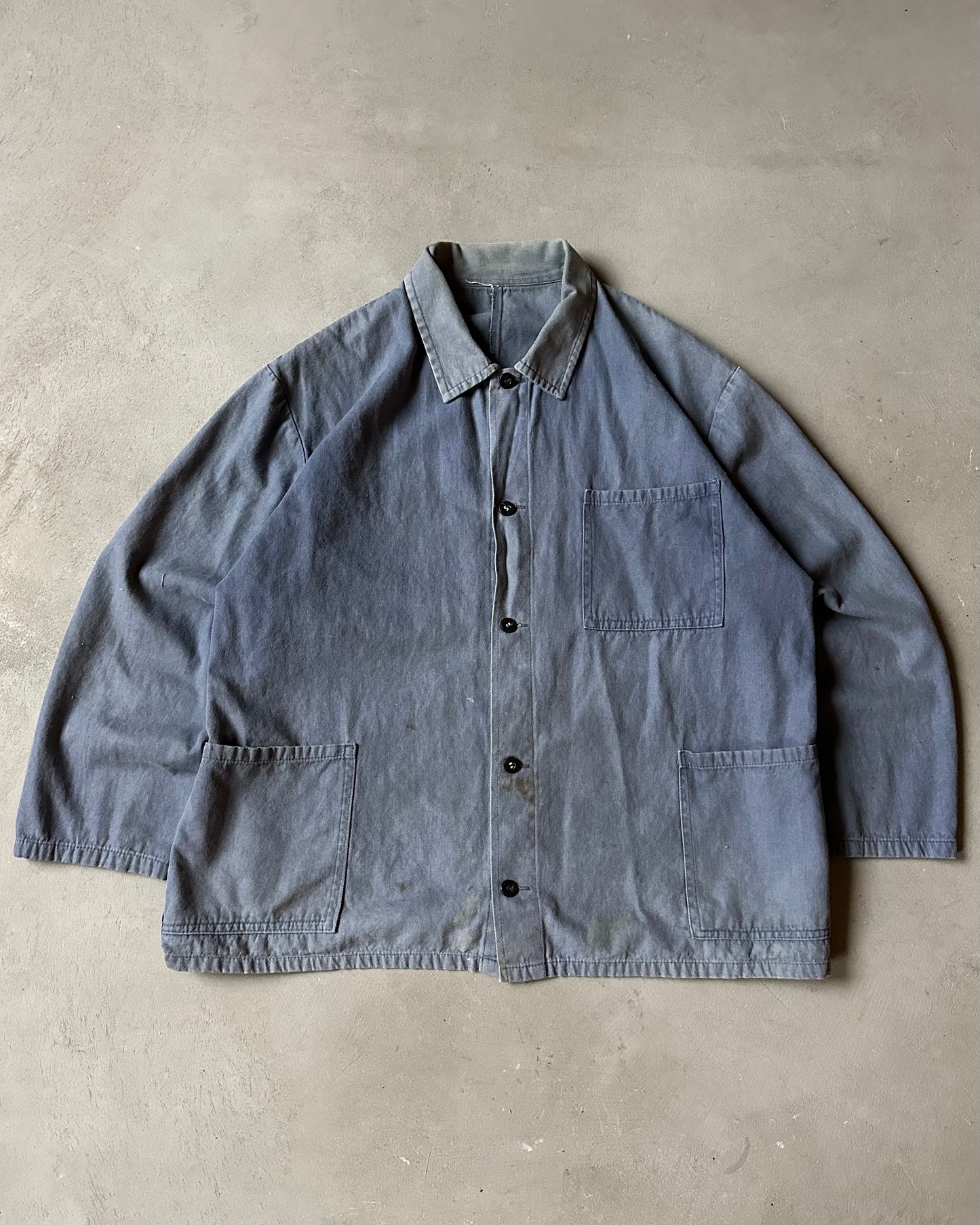 1980s - Faded Blue Euro Chore - (XL)Short