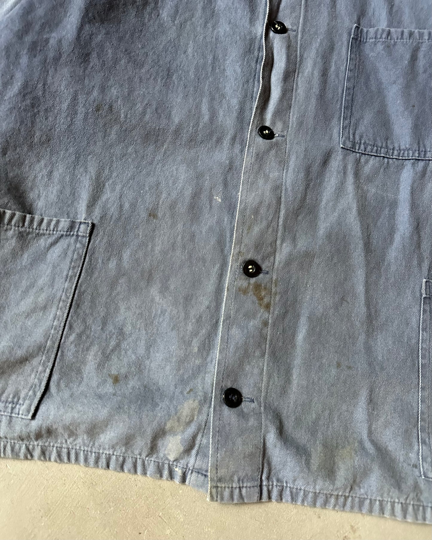 1980s - Faded Blue Euro Chore - (XL)Short