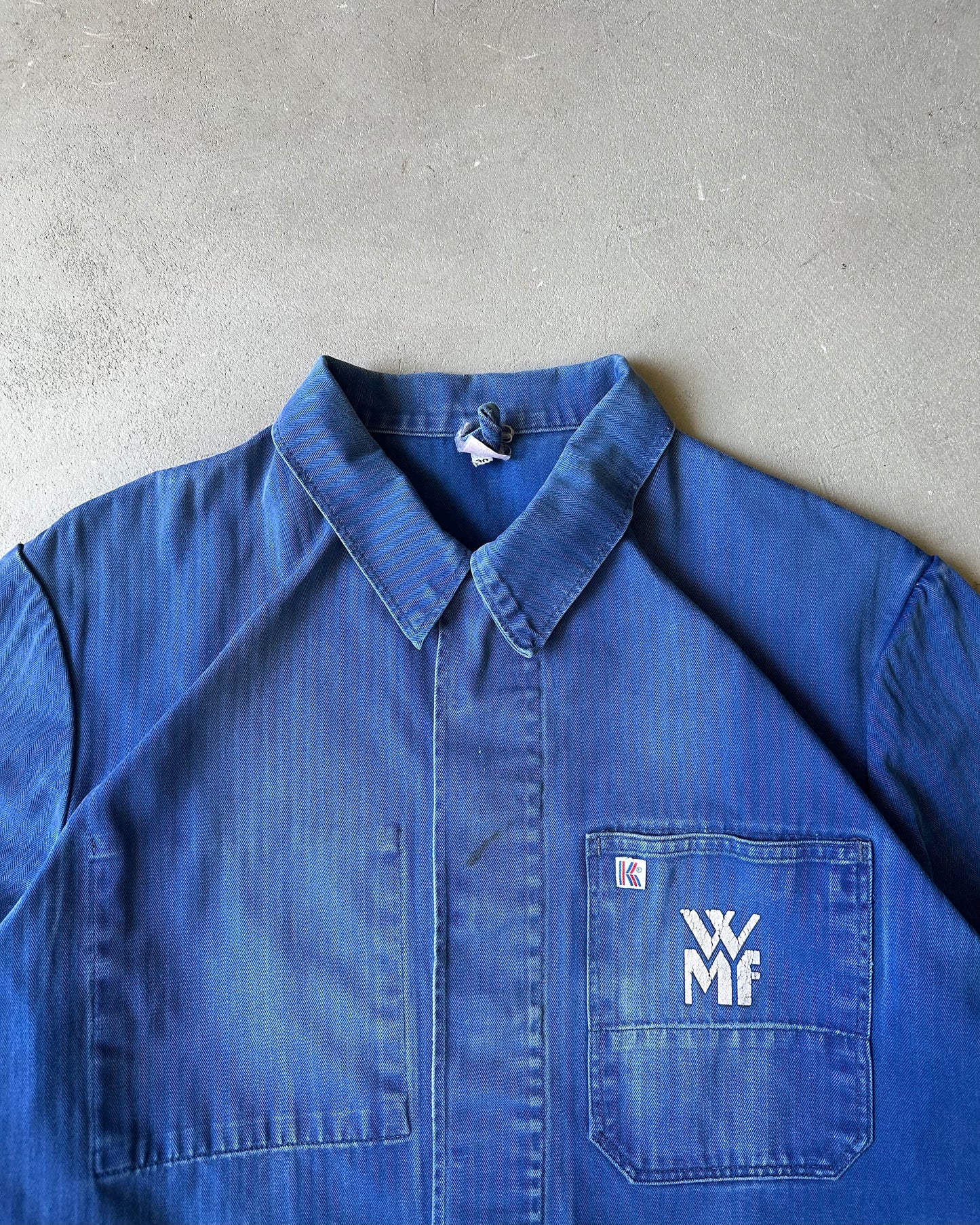 1980s - Faded Blue HBT Euro Chore - M