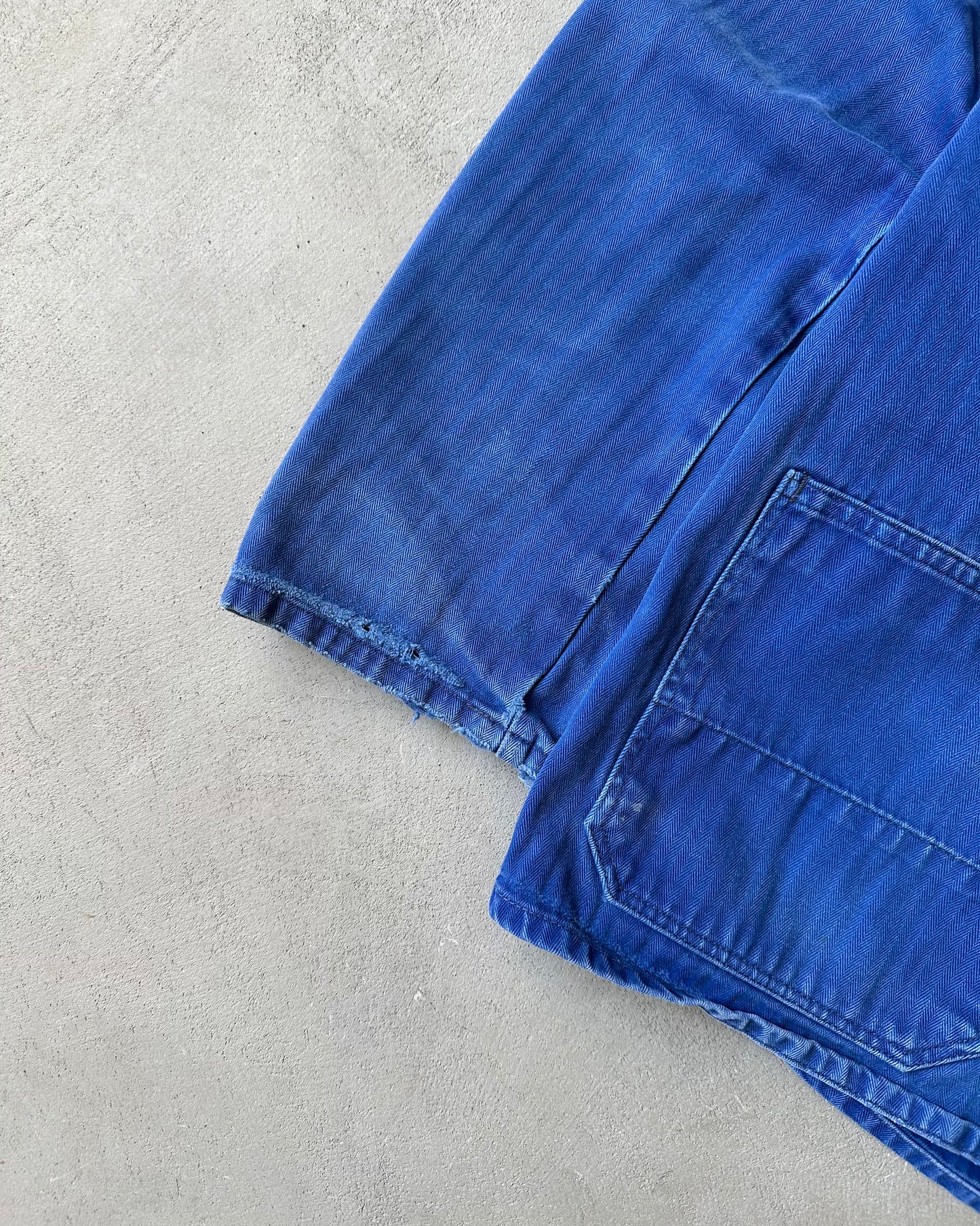 1980s - Faded Blue HBT Euro Chore - M