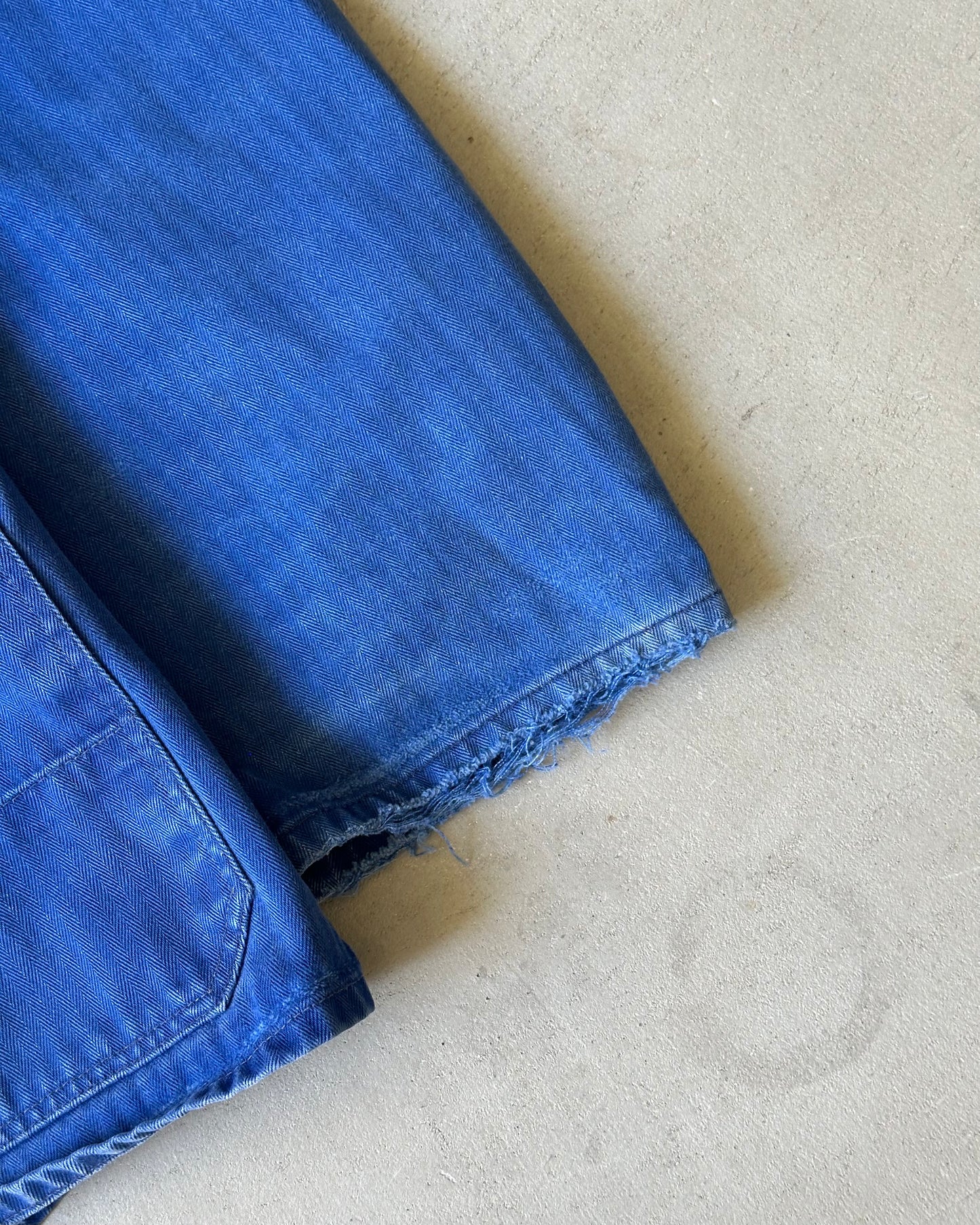 1980s - Faded Blue HBT Euro Chore - M