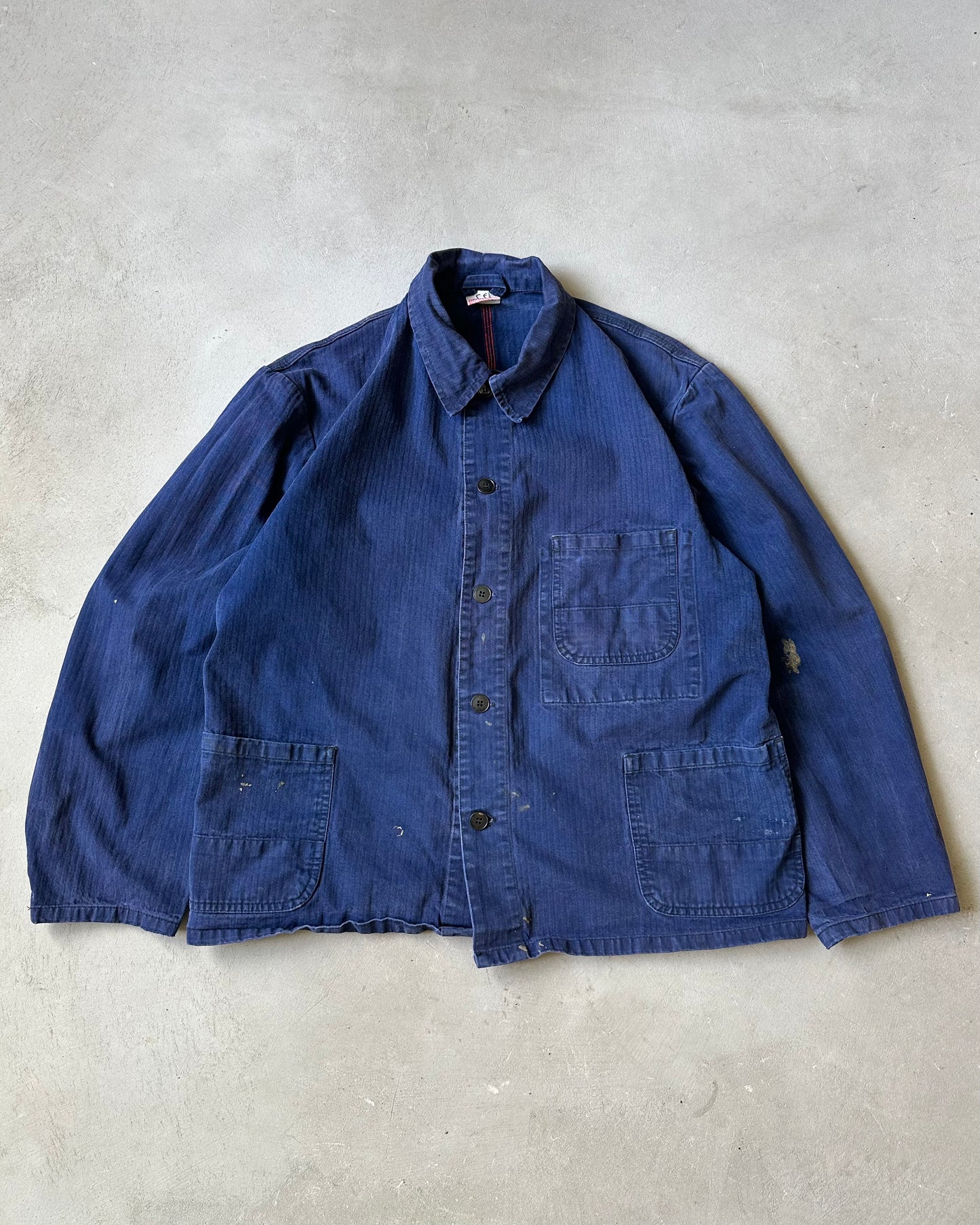 1970s - Blue German HBT Chore - L