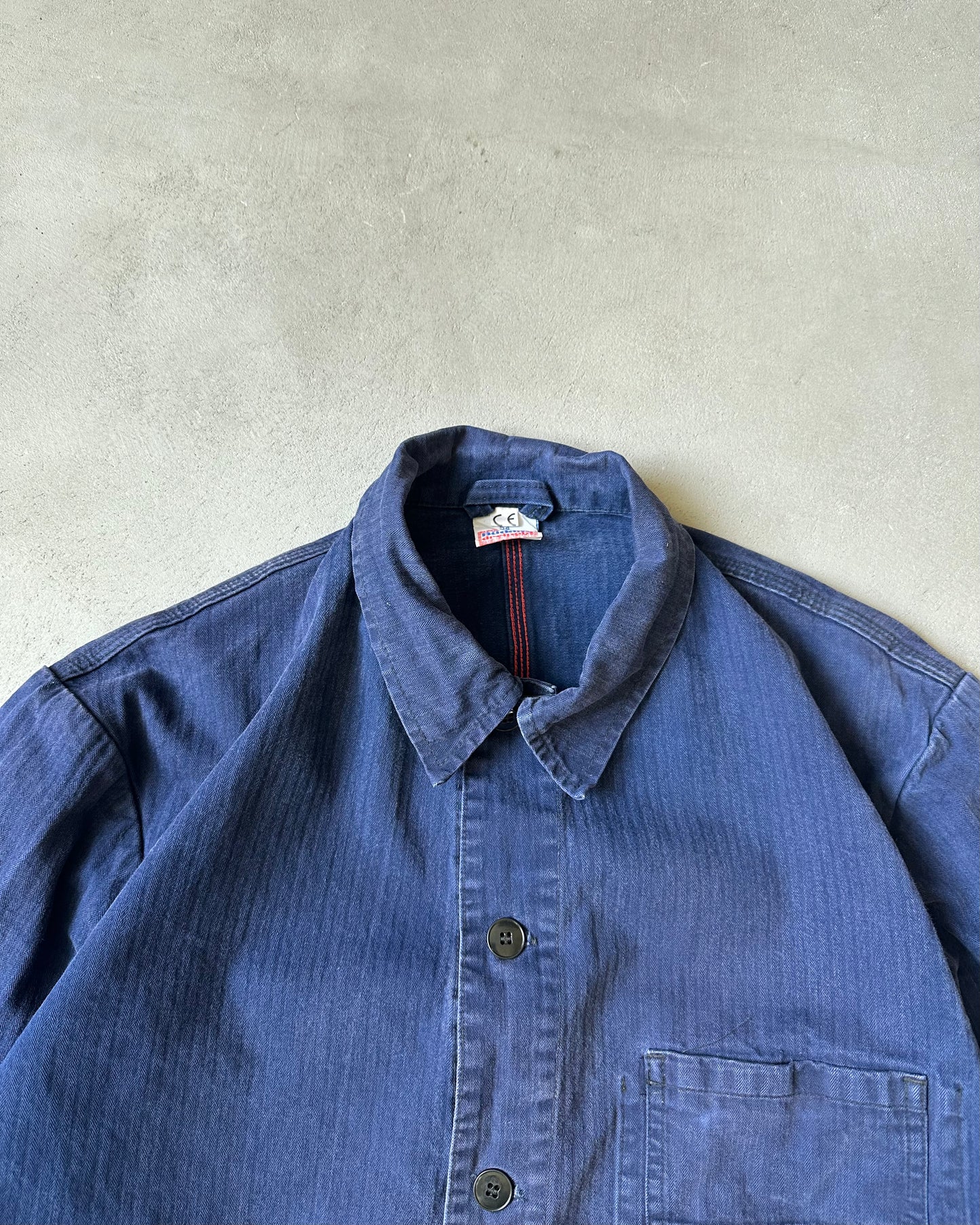 1970s - Blue German HBT Chore - L