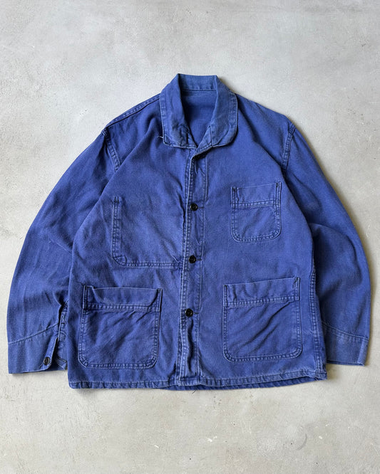 1970s - Blue French Chore - M