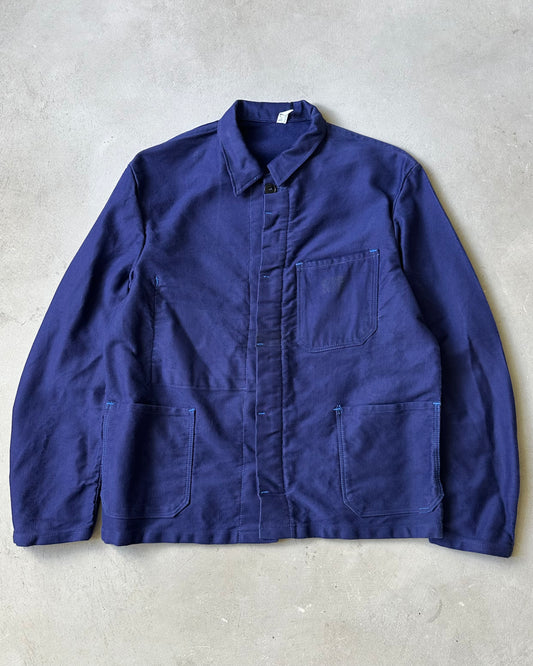 1970s - Blue Moleskin German Chore - M