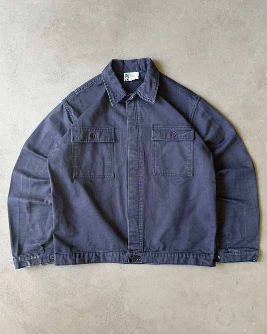 2000s - Navy Moleskin Euro Chore - M