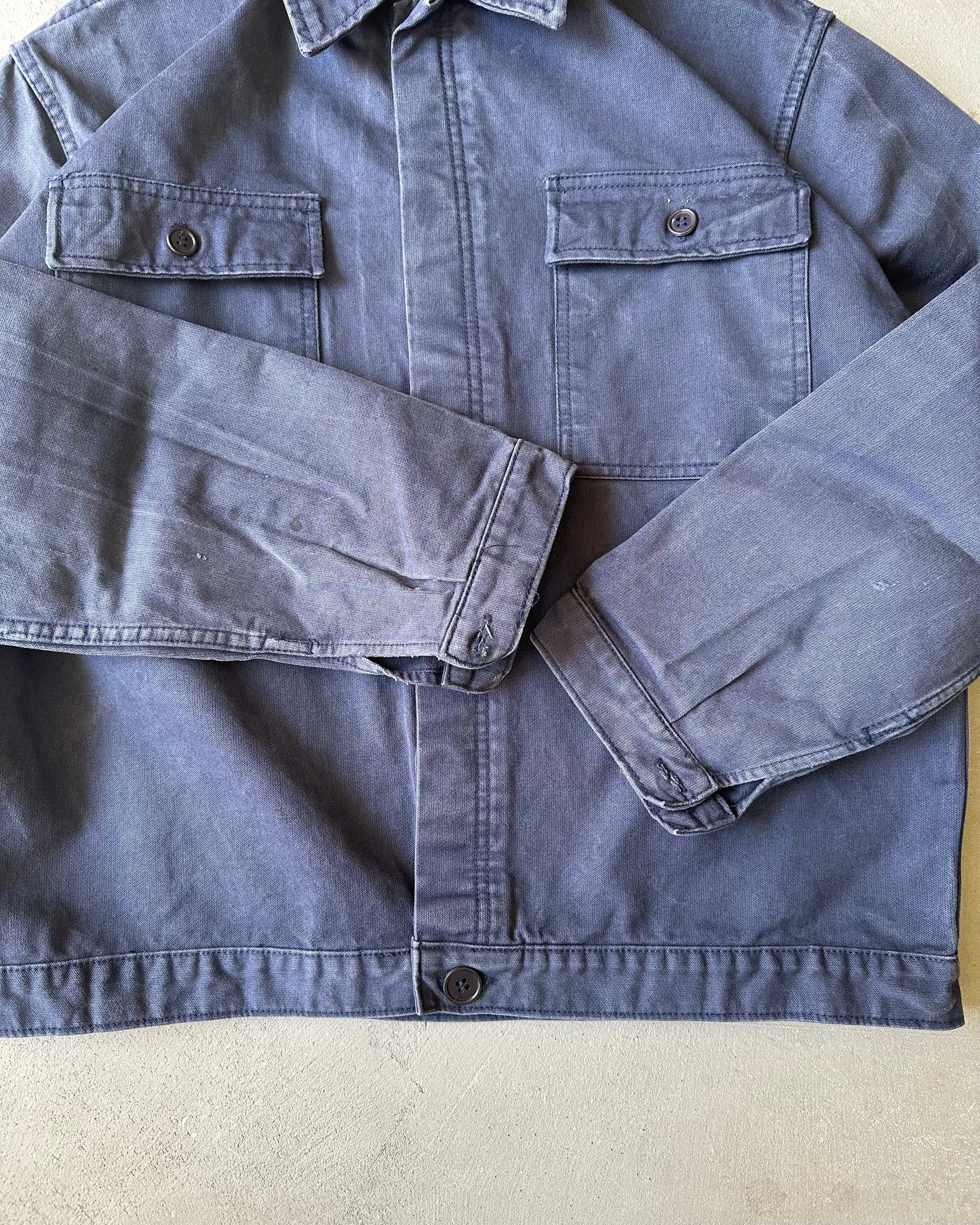 2000s - Navy Moleskin Euro Chore - M