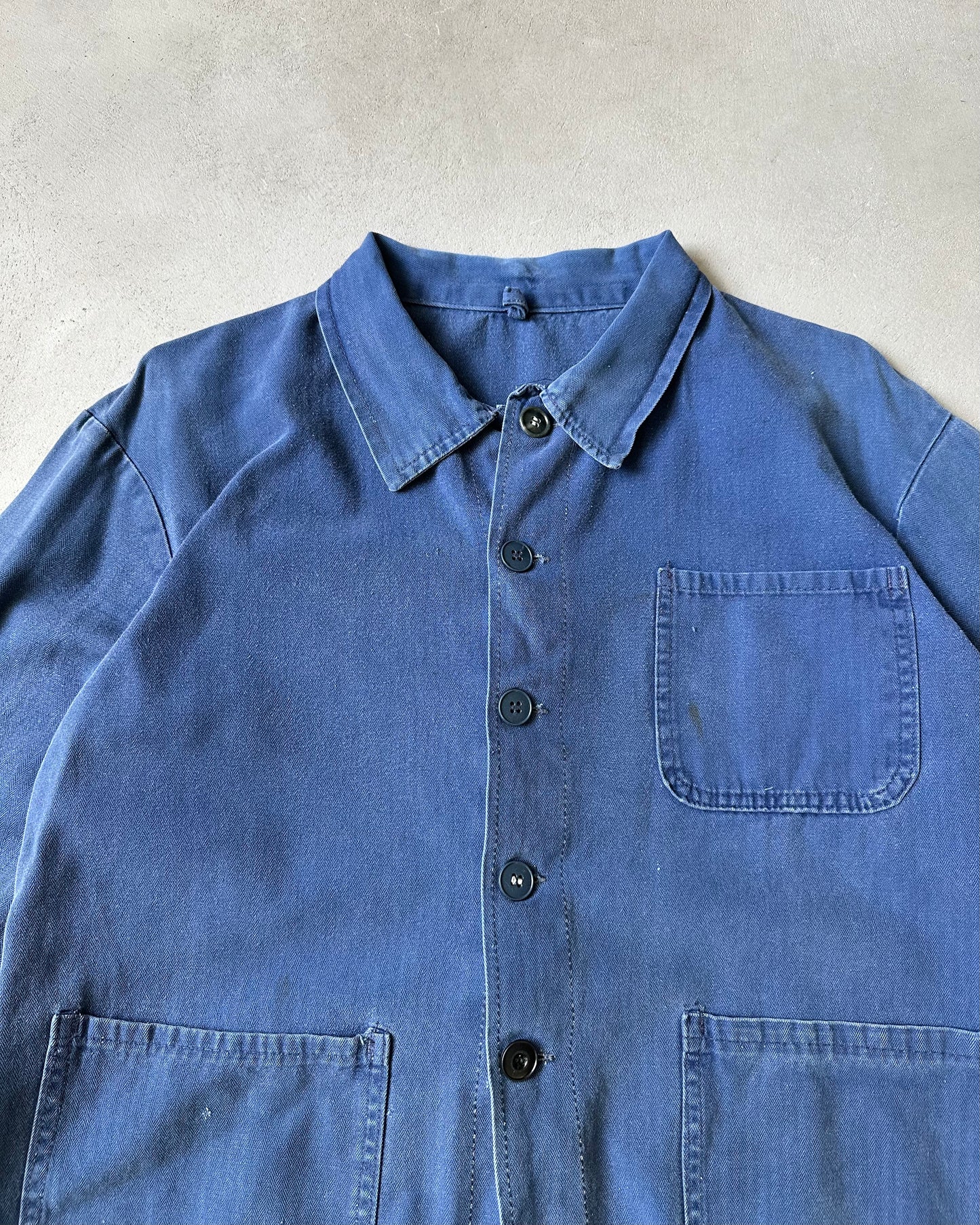 1970s - Blue Euro HBT Chore - M