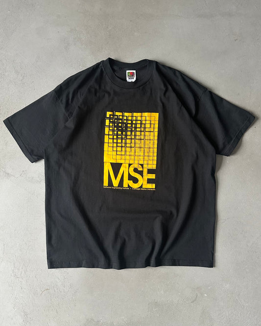 1990s - Black MSE T-Shirt - XXL