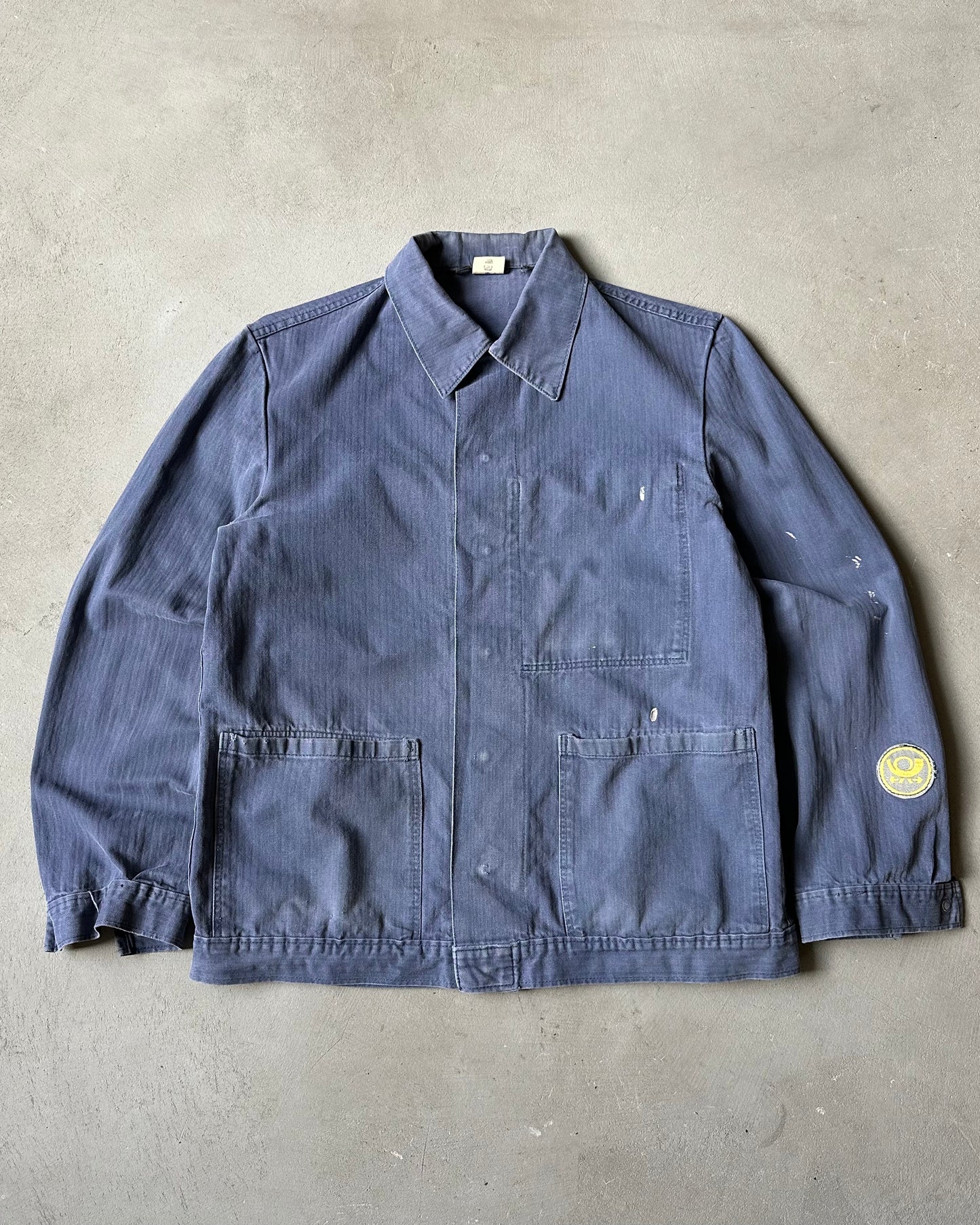 1960s - Faded German HBT Chore - S/M