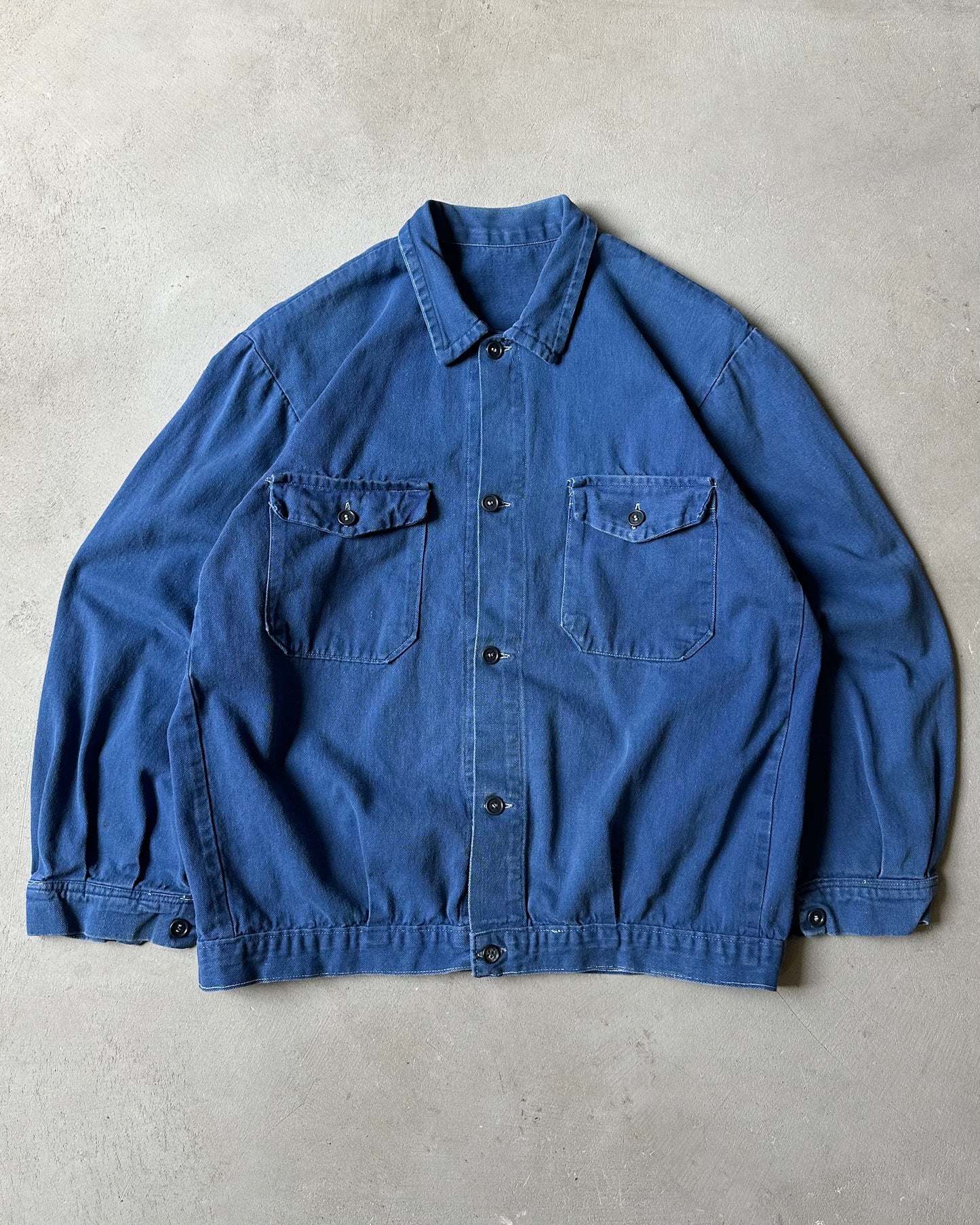 1970s - Faded Blue Euro Chore - S