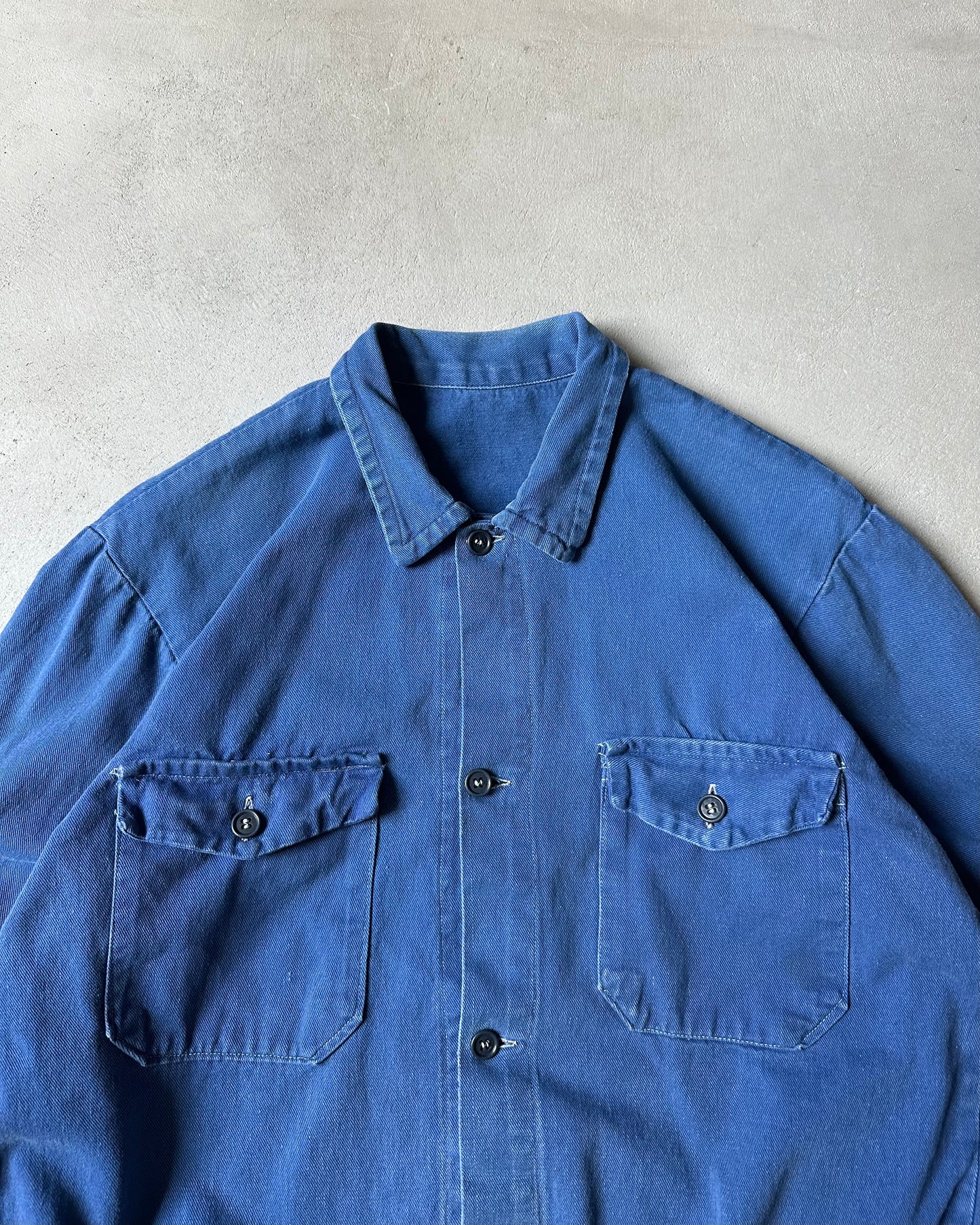 1970s - Faded Blue Euro Chore - S