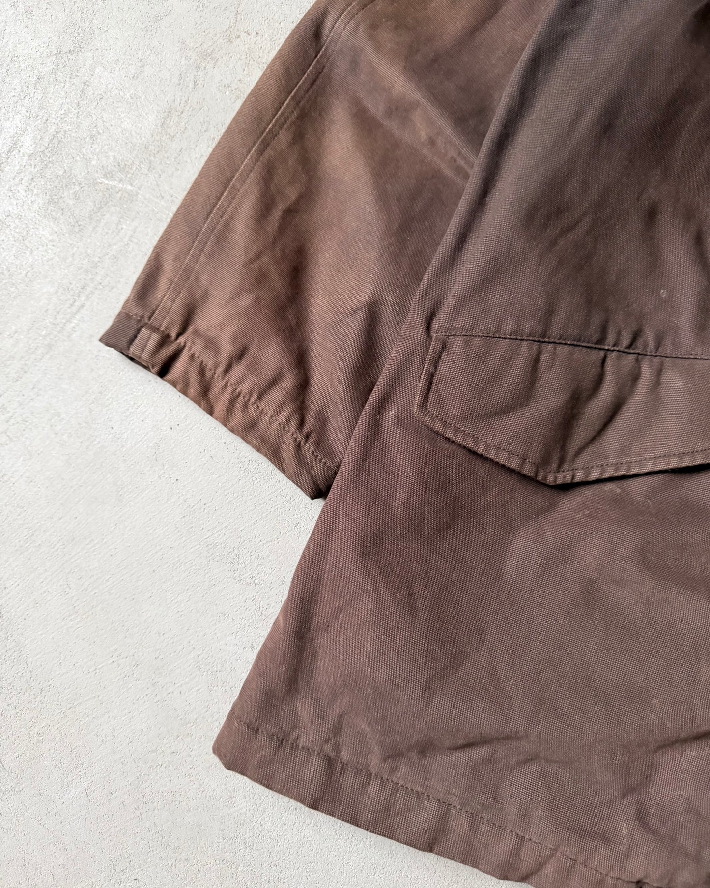 1990s - Faded Brown Burberrys’ Barn Coat - L