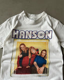 1990s - White Hanson T-Shirt - XS