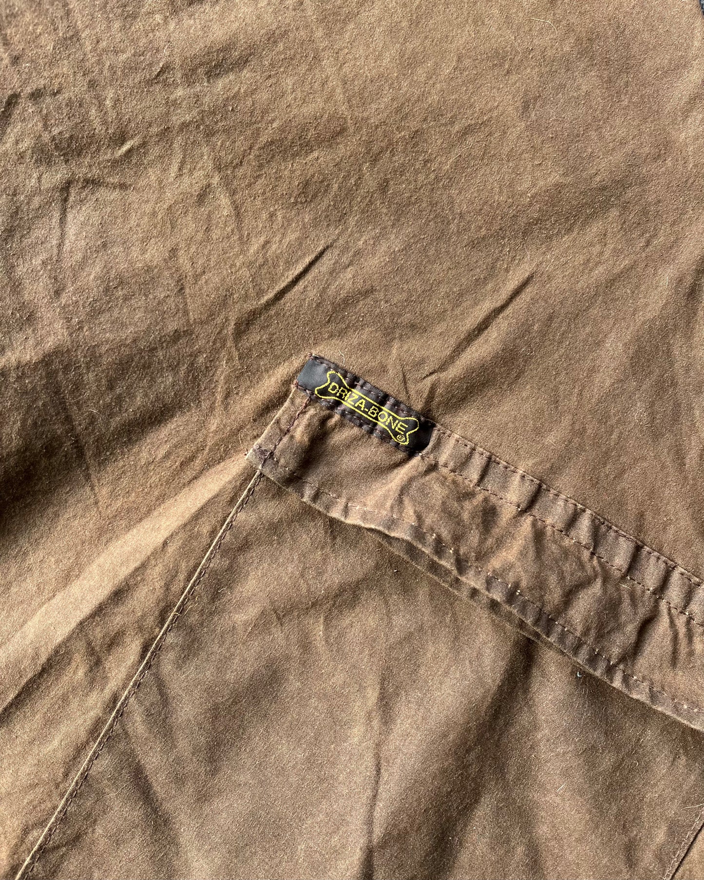 Années 90 - Parka cirée marron - XL