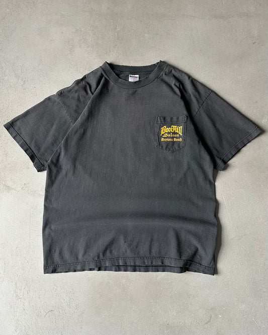 1990s - Distressed Boot Hill T-Shirt - L