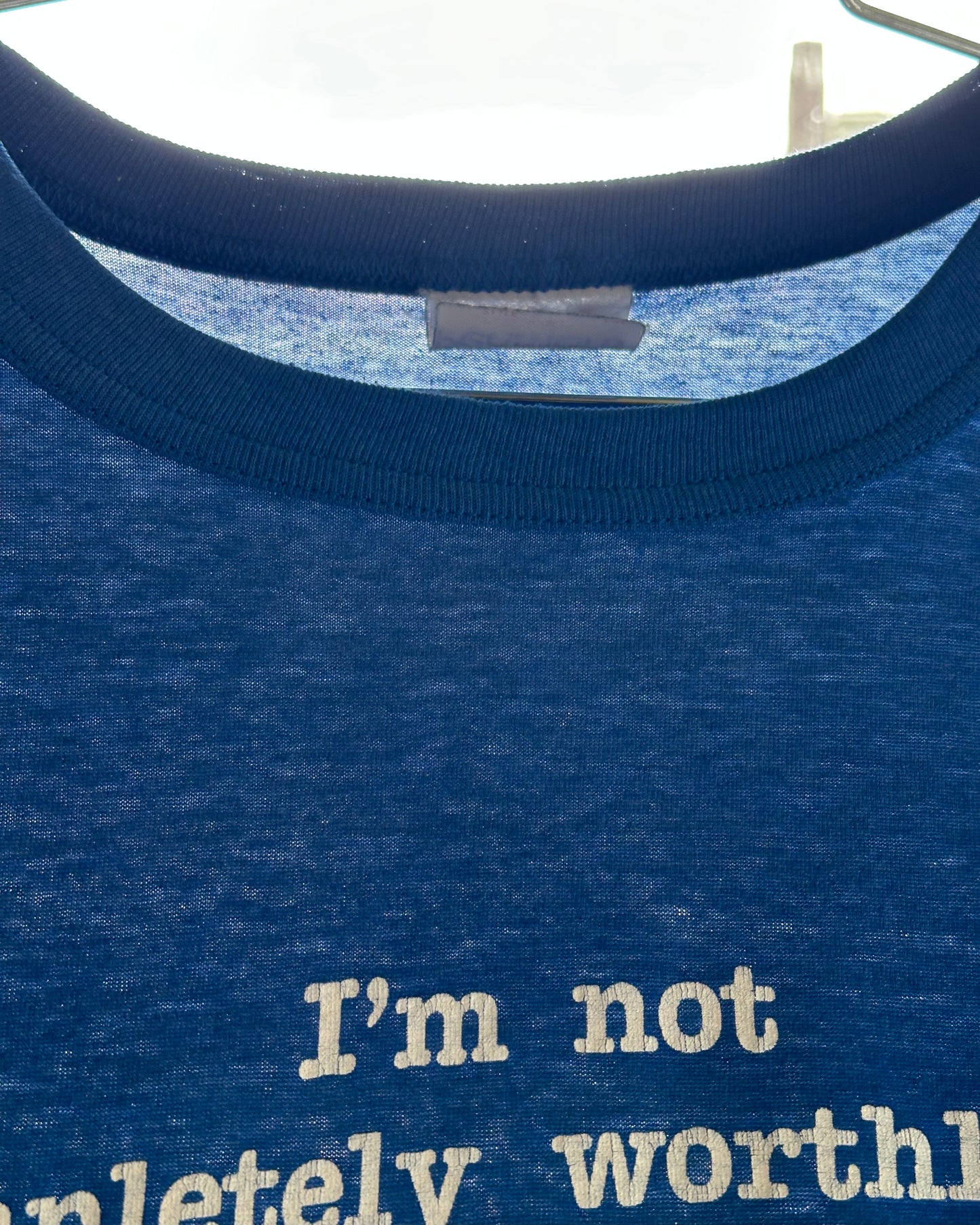 1980s - Blue Bad Example T-Shirt - L
