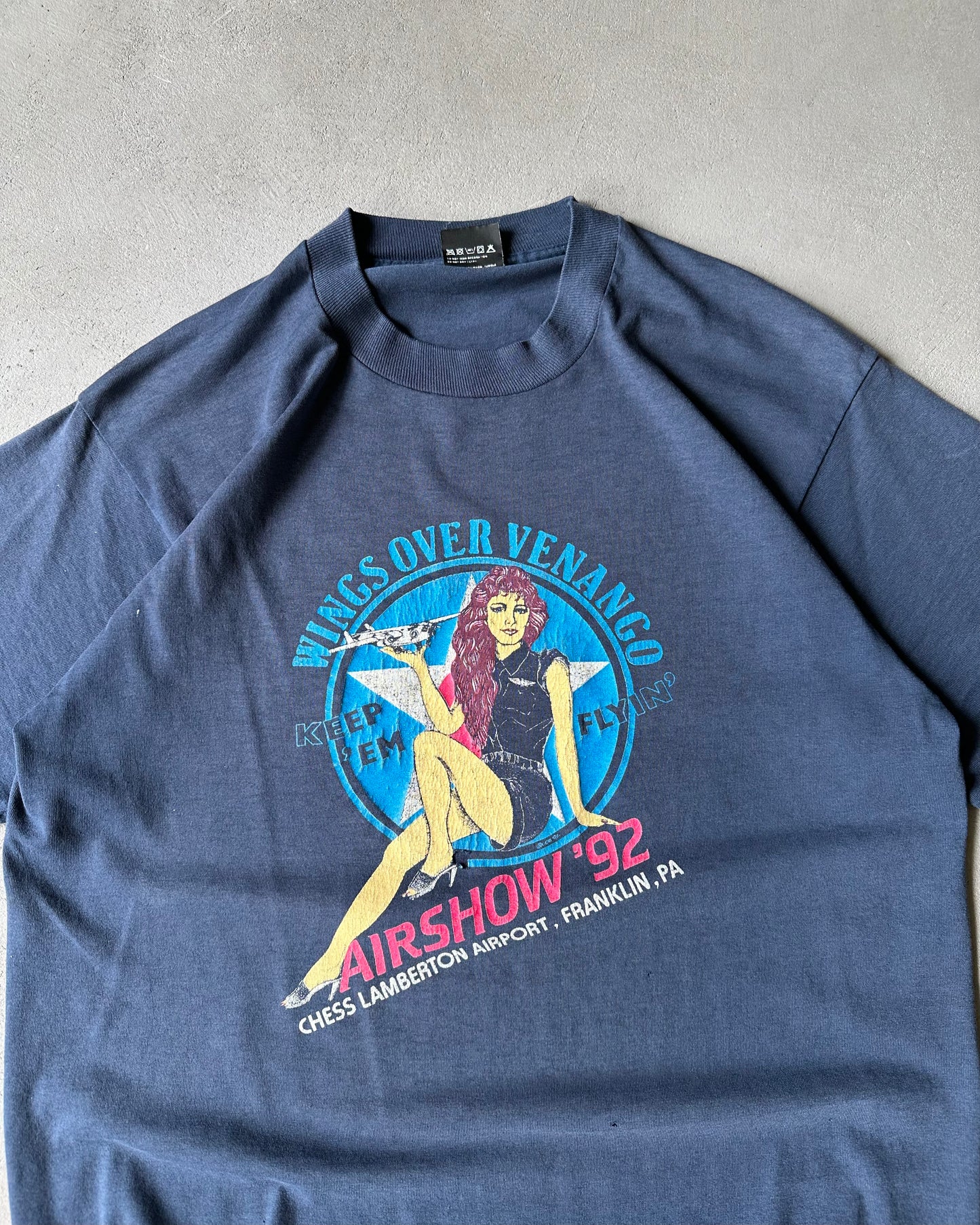 1990s - Navy Airshow T-Shirt - M