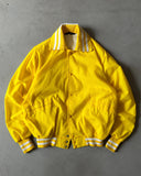 1980s - Yellow Westlake Nylon Bomber Jacket - M