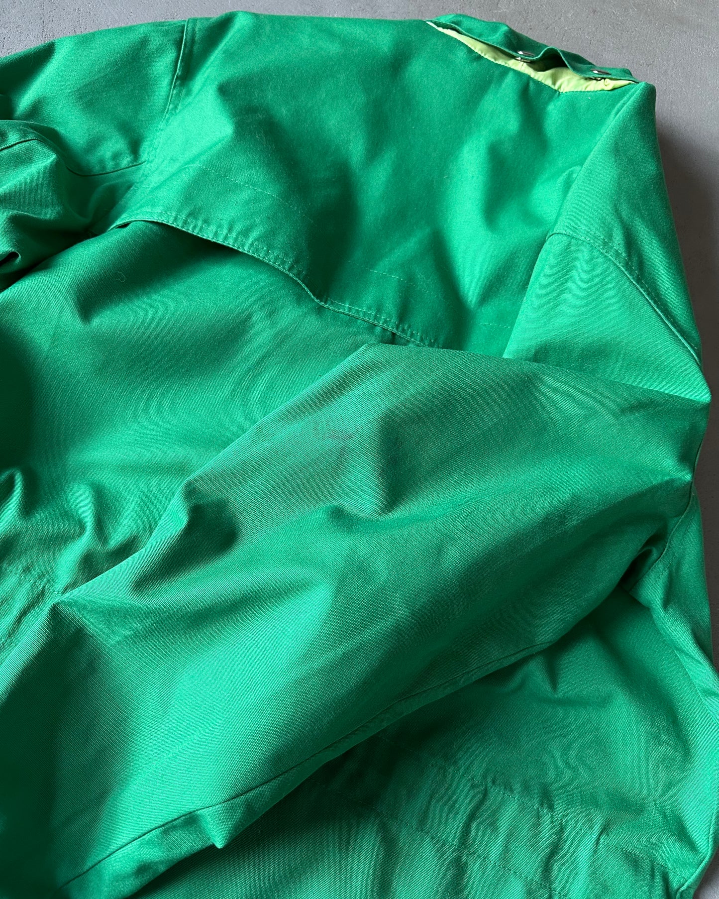 1980s - Green Chaps By RL Chore Light Coat - L