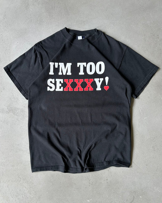2000s - Black SeXXXy T-Shirt - M