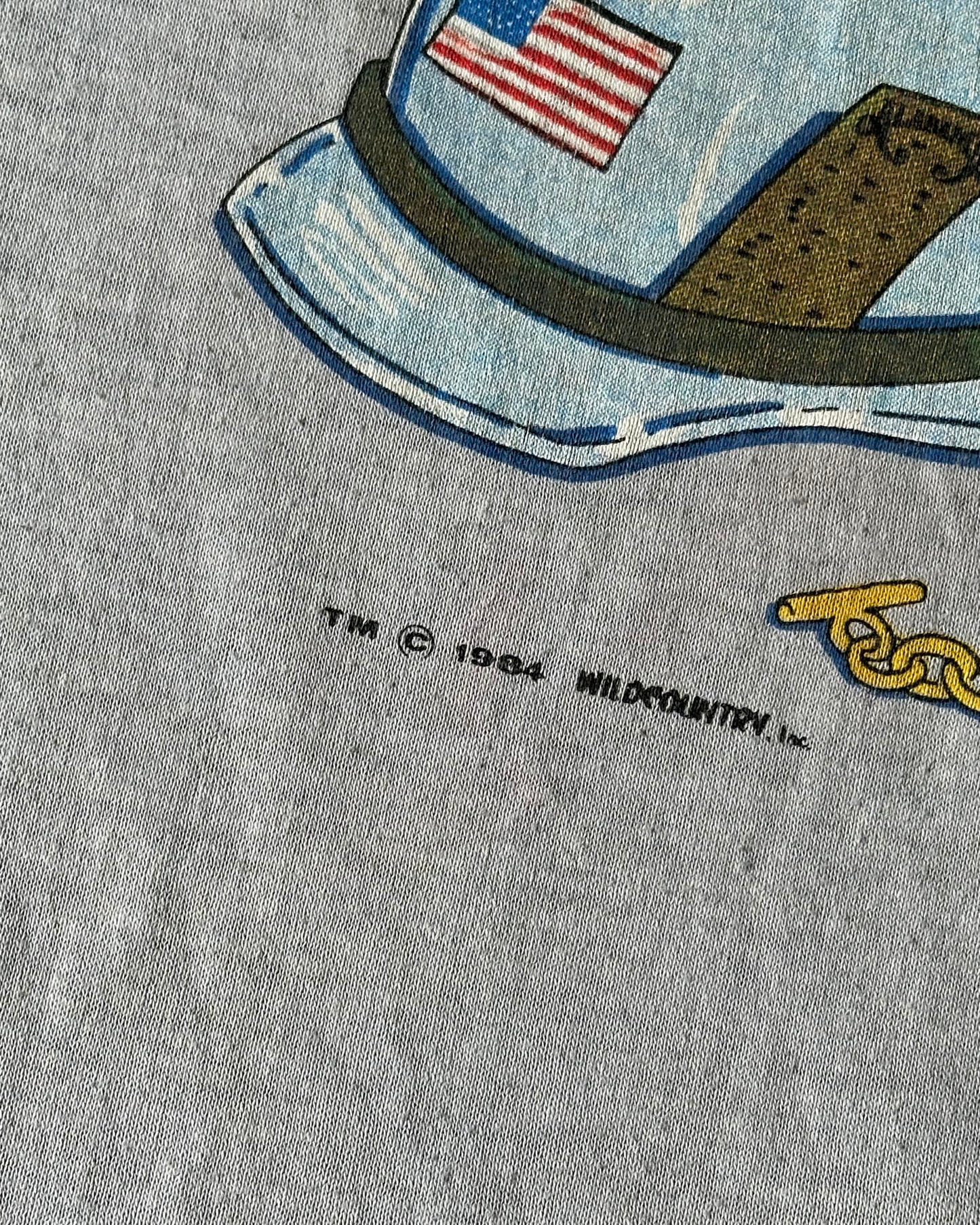 1980s - Grey/Black Alabama 3/4 Sleeves T-Shirt - S/M