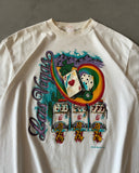 1990s - White Las Vegas T-Shirt - L