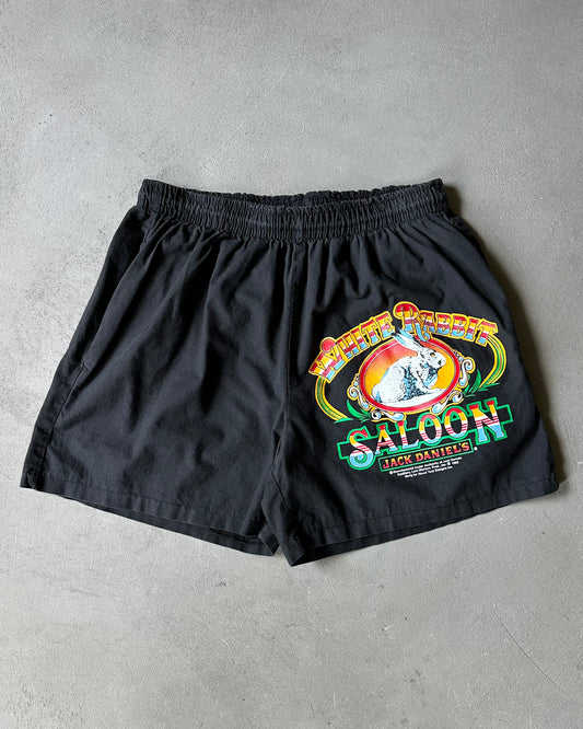 1990s - Black Jack Daniel's Shorts - S