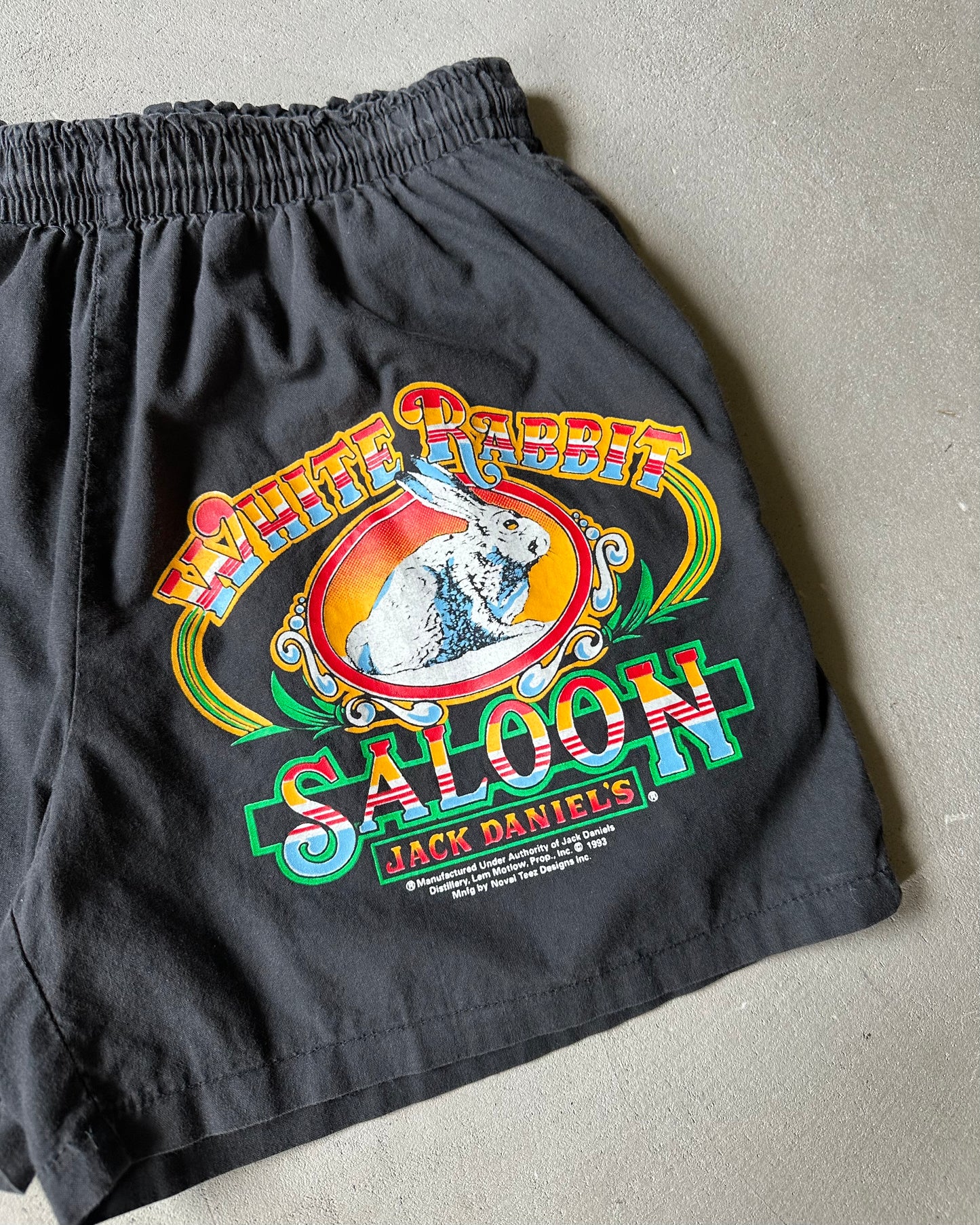1990s - Black Jack Daniel's Shorts - S