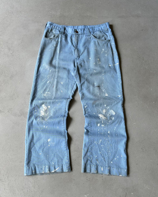 1970s - Light Blue GWG Painter Pants - 32x26