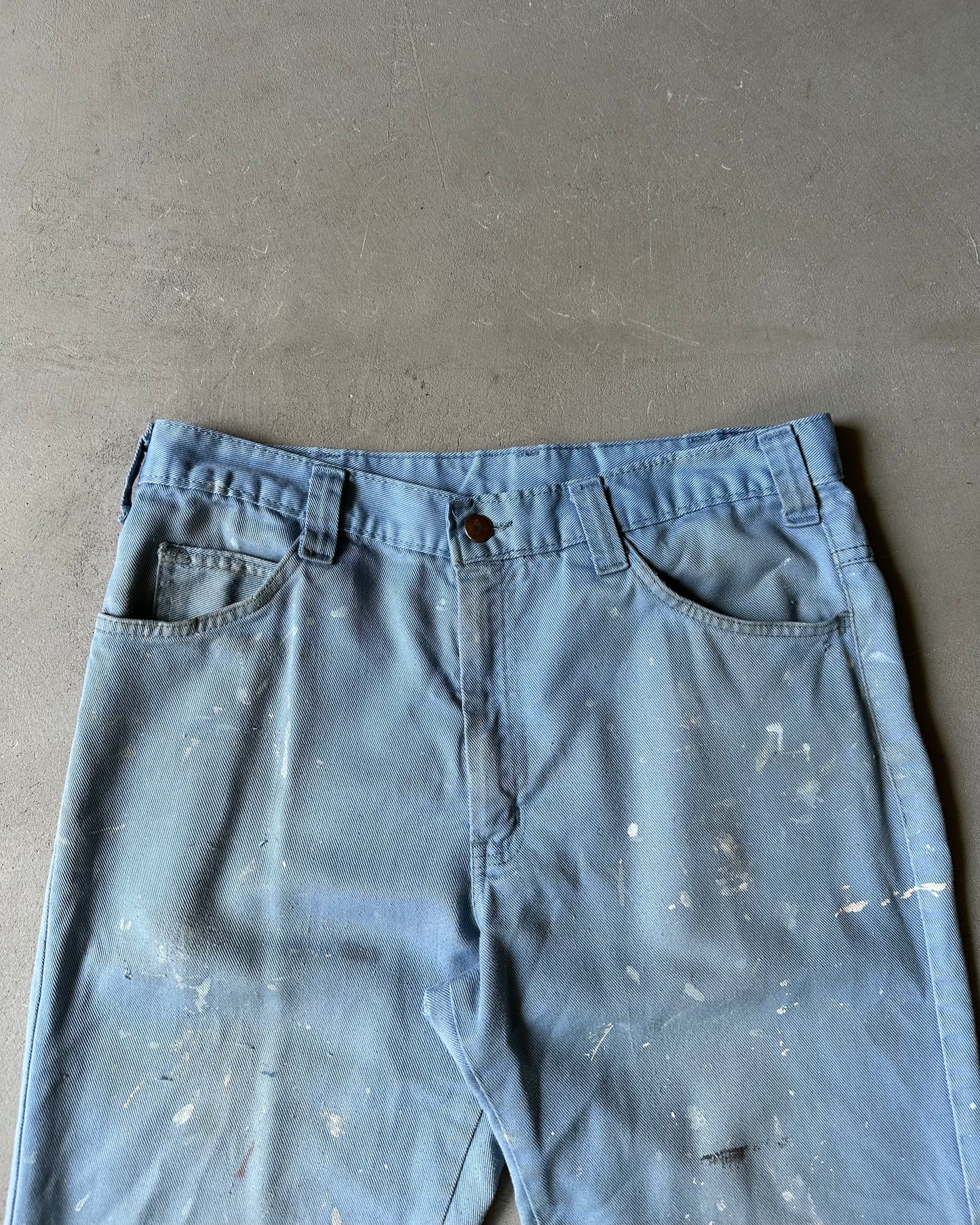 1970s - Light Blue GWG Painter Pants - 32x26