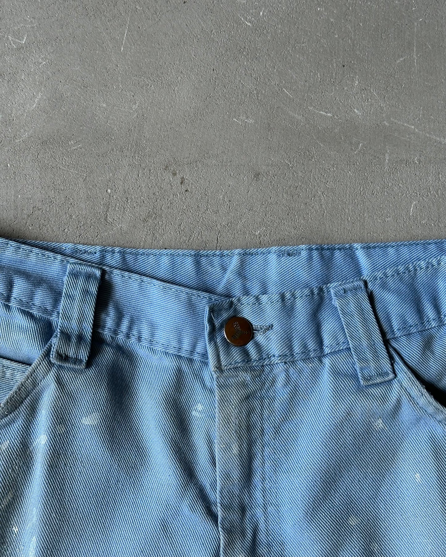 1970s - Light Blue GWG Painter Pants - 32x26