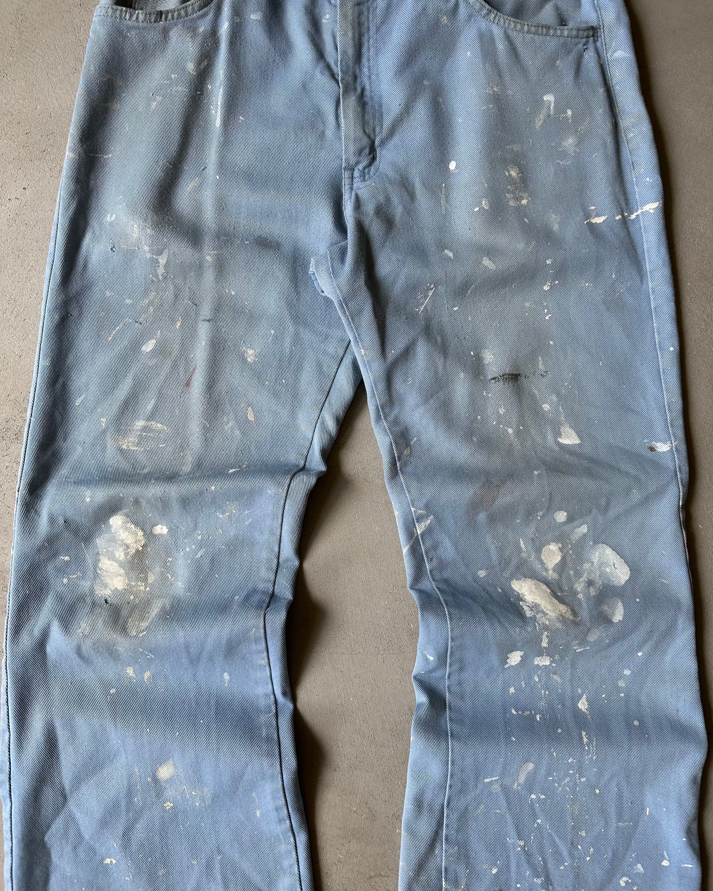 1970s - Light Blue GWG Painter Pants - 32x26