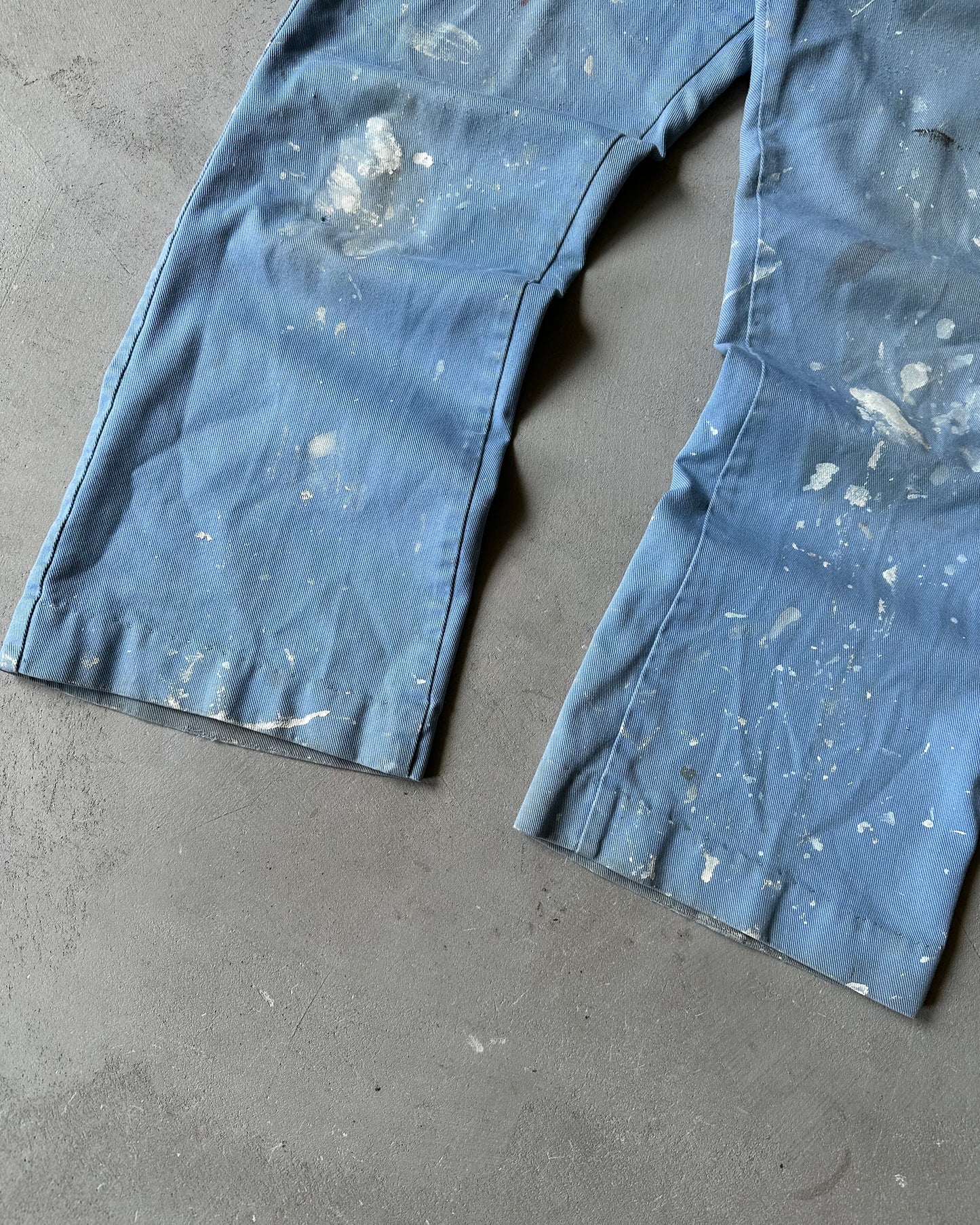 1970s - Light Blue GWG Painter Pants - 32x26
